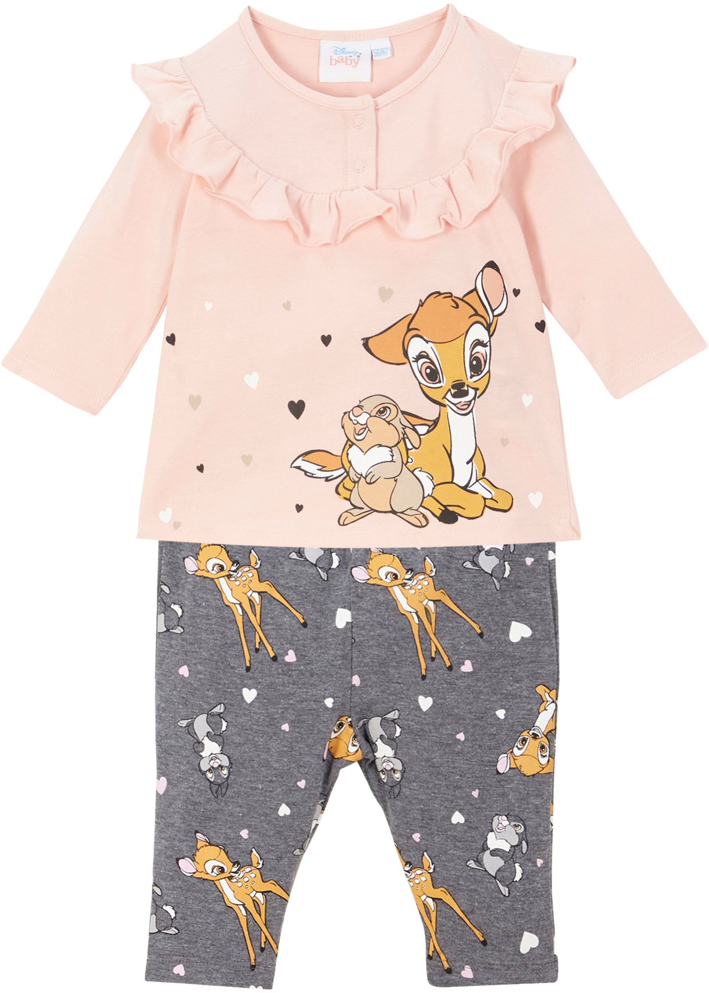 Baby Disney Bambi Shirt + Leggings (2-tlg. Set)