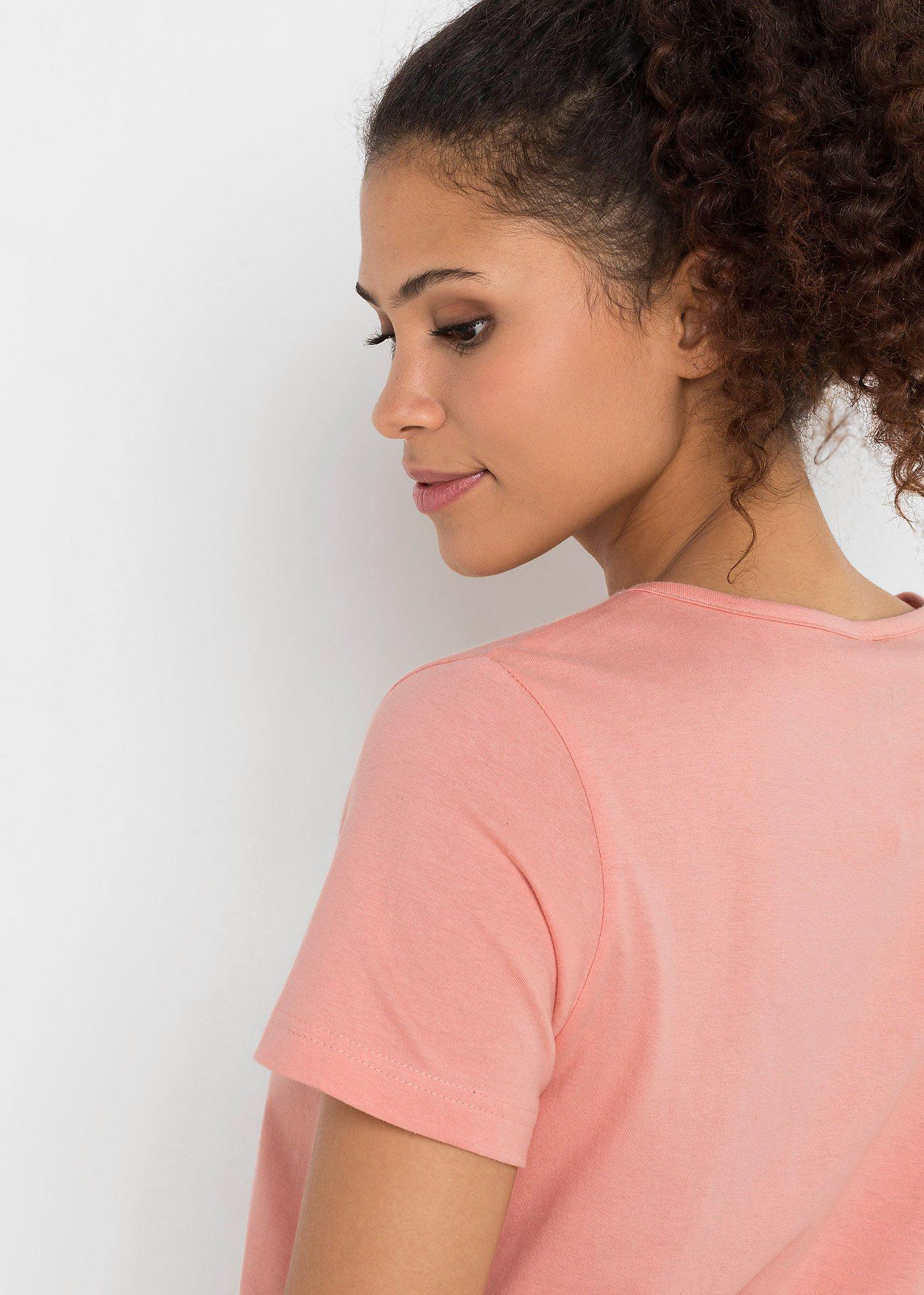 Bawełniana piżama ze spodniami 3/4 (dwupak) - Bonprix