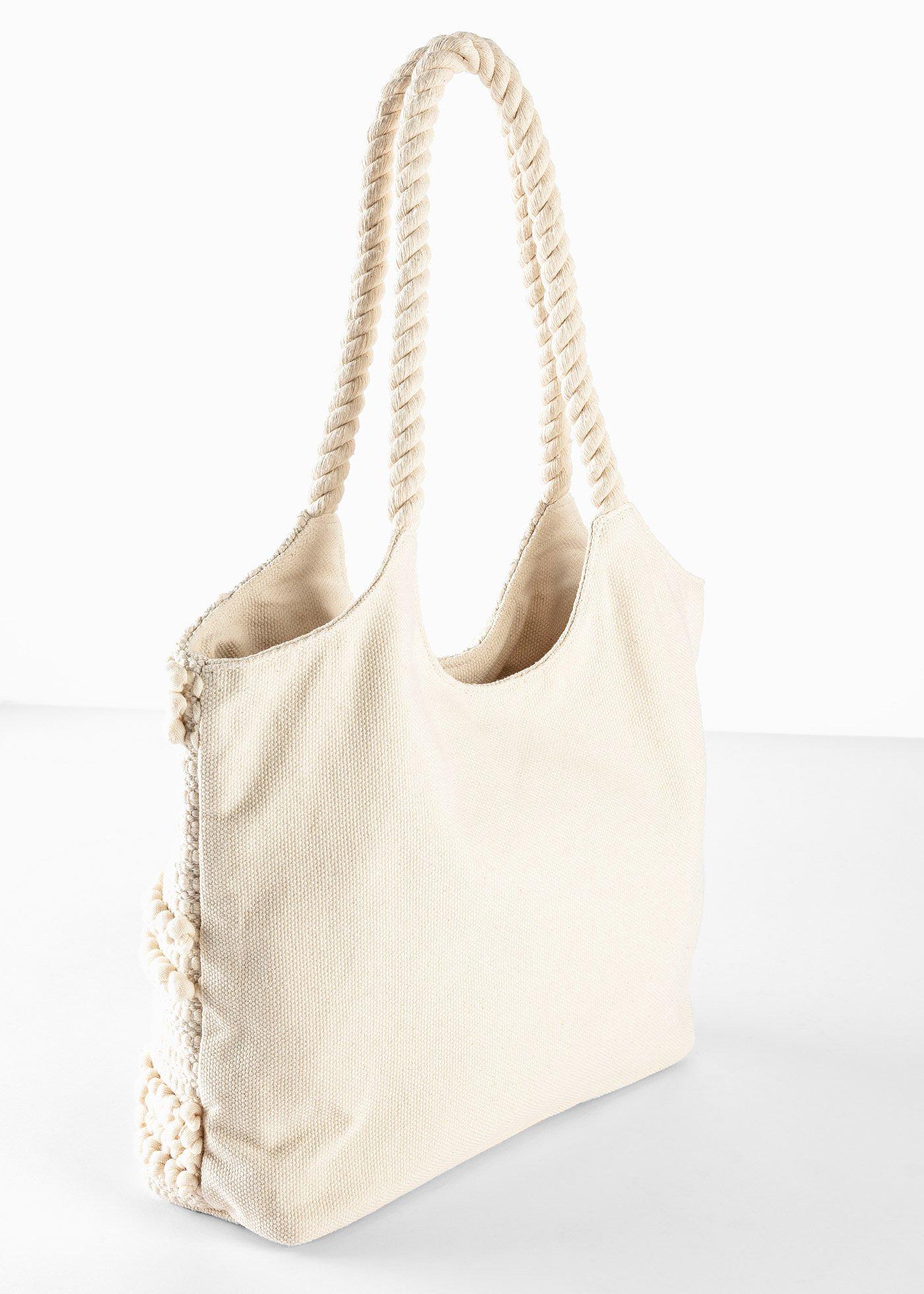 Torba shopper materiałowa - Bonprix