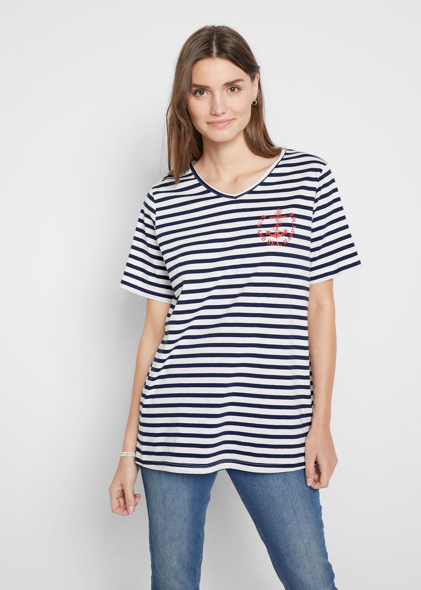 T-shirt z czystej bawełny organicznej - Bonprix