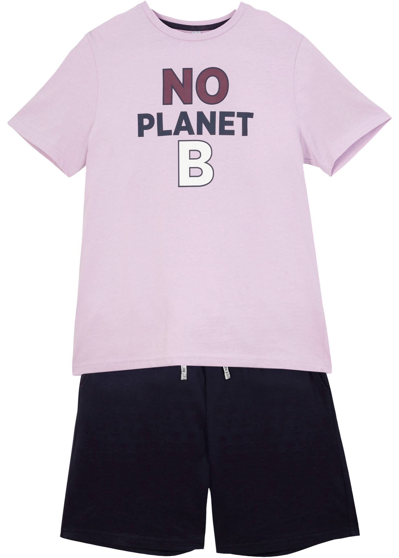 Kinder T-Shirt + Bermuda aus Bio-Baumwolle (2-tlg.Set)