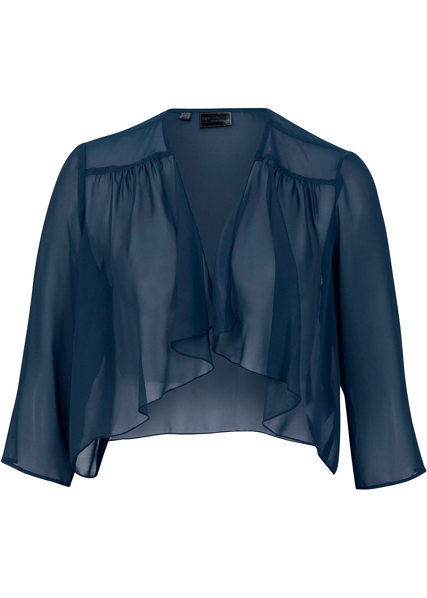 Chiffon- Bolero mit recyceltem Polyester günstig online kaufen