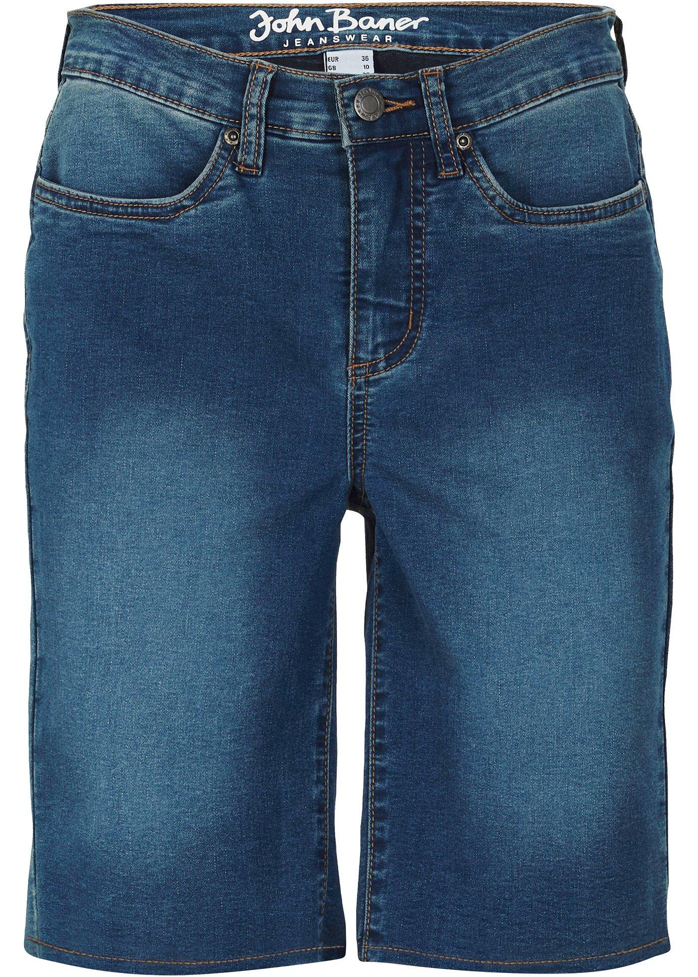 Super-Stretch-Jeans-Bermuda