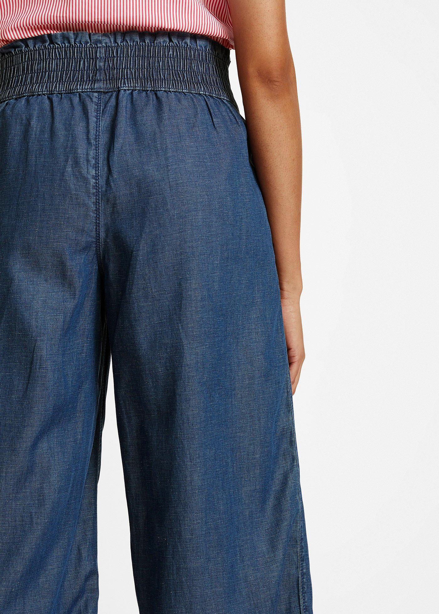Spodnie culotte z lyocellu - Bonprix