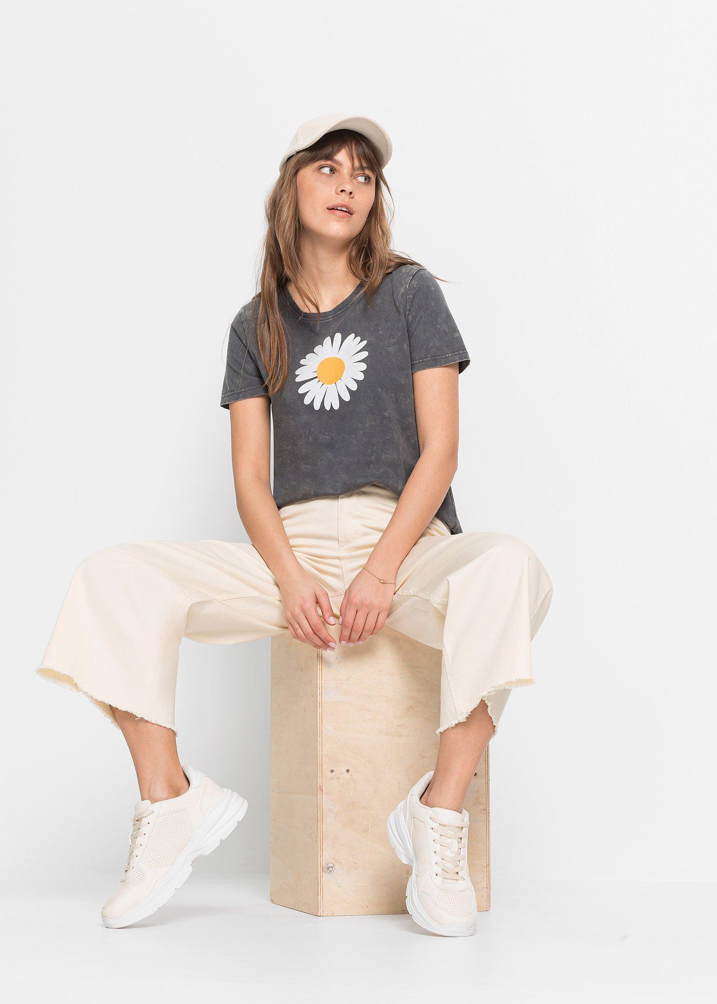 T-shirt z czystej bawełny organicznej - Bonprix