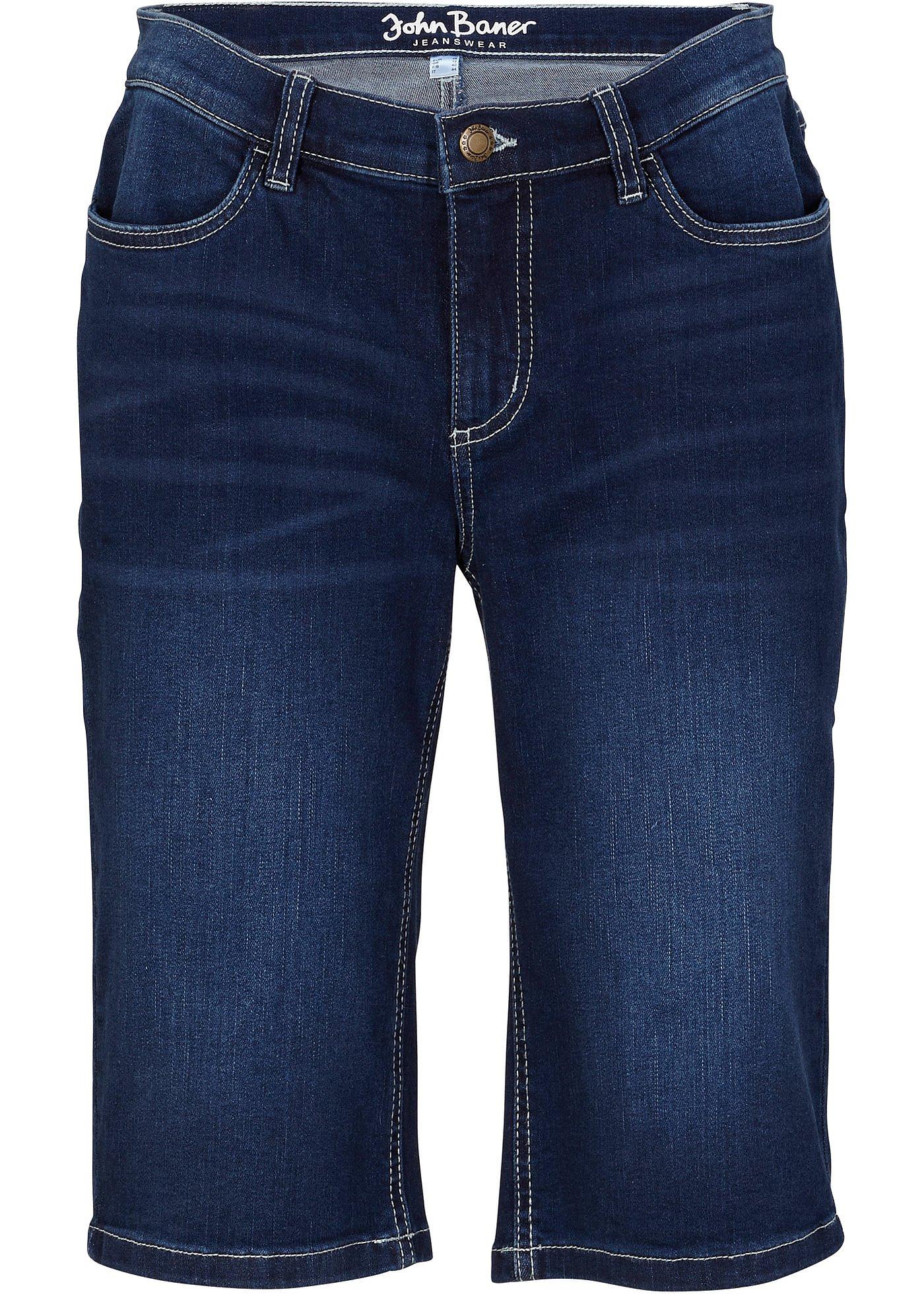 Bermuda Komfort-Stretch-Jeans