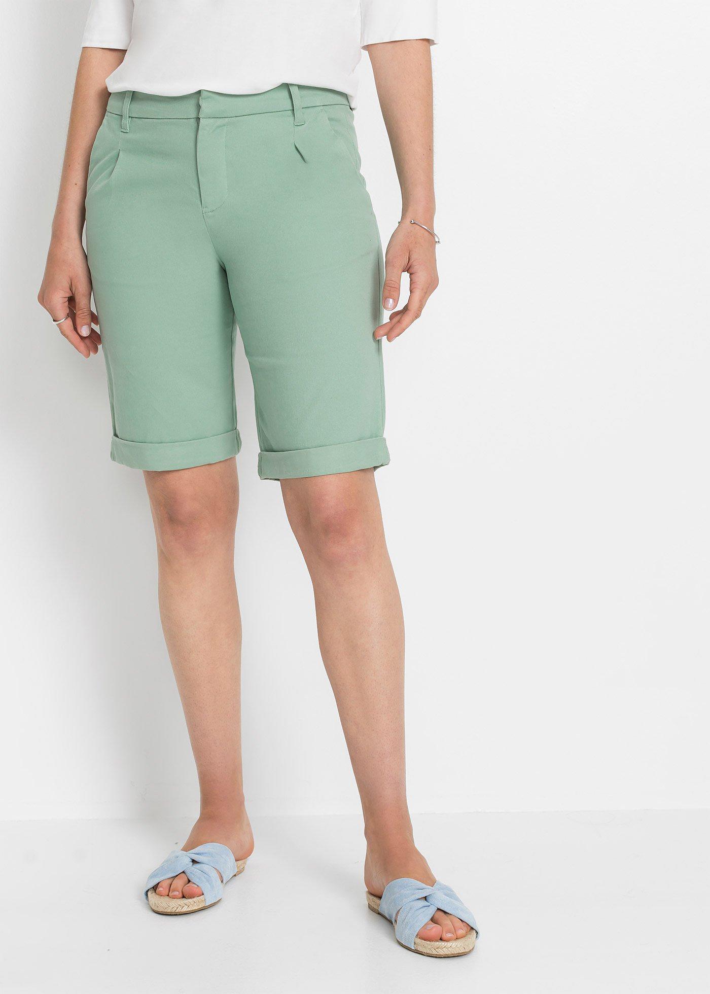 Bermudy ze stretchem - Bonprix