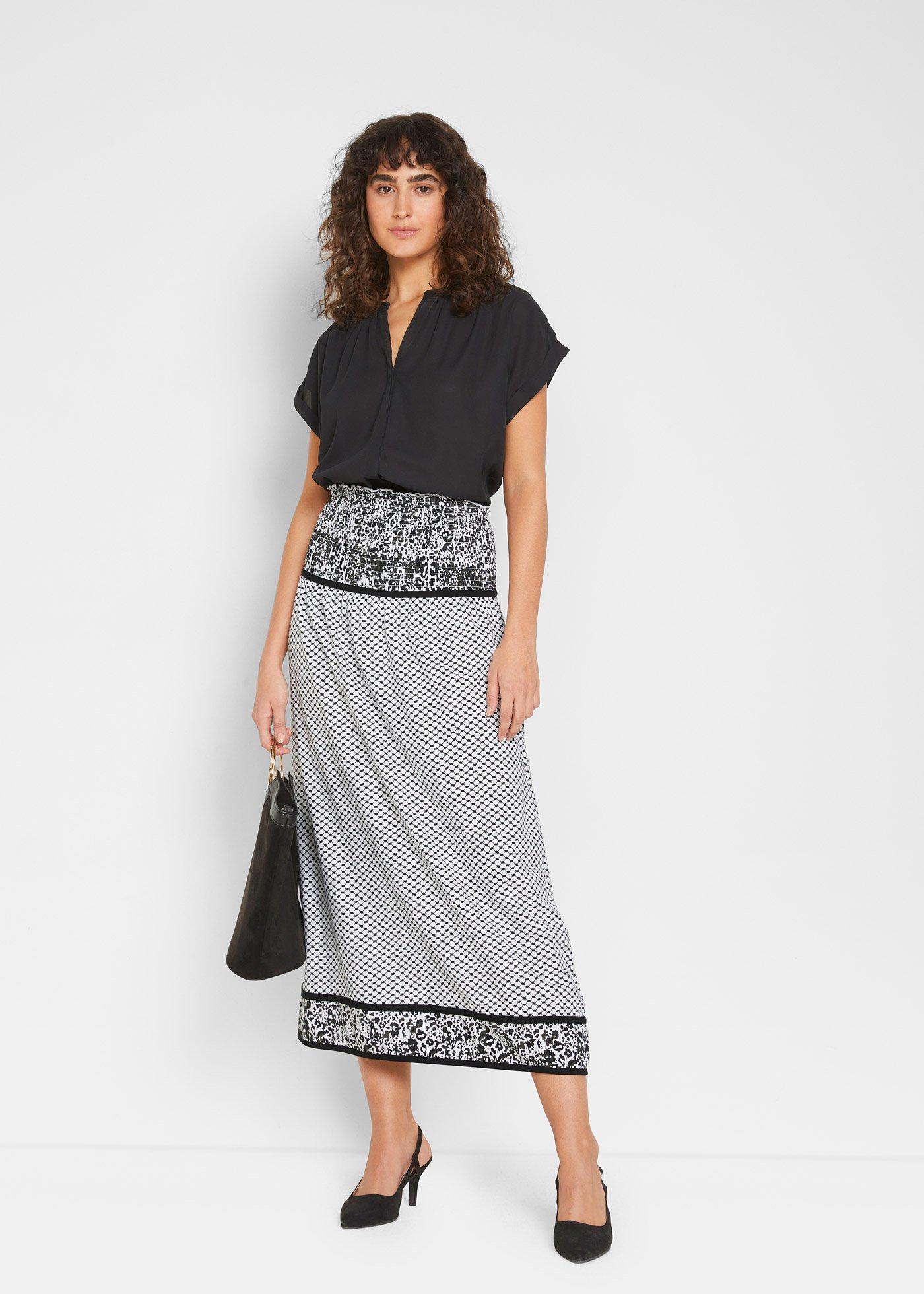 Bluzka z żorżety - Bonprix