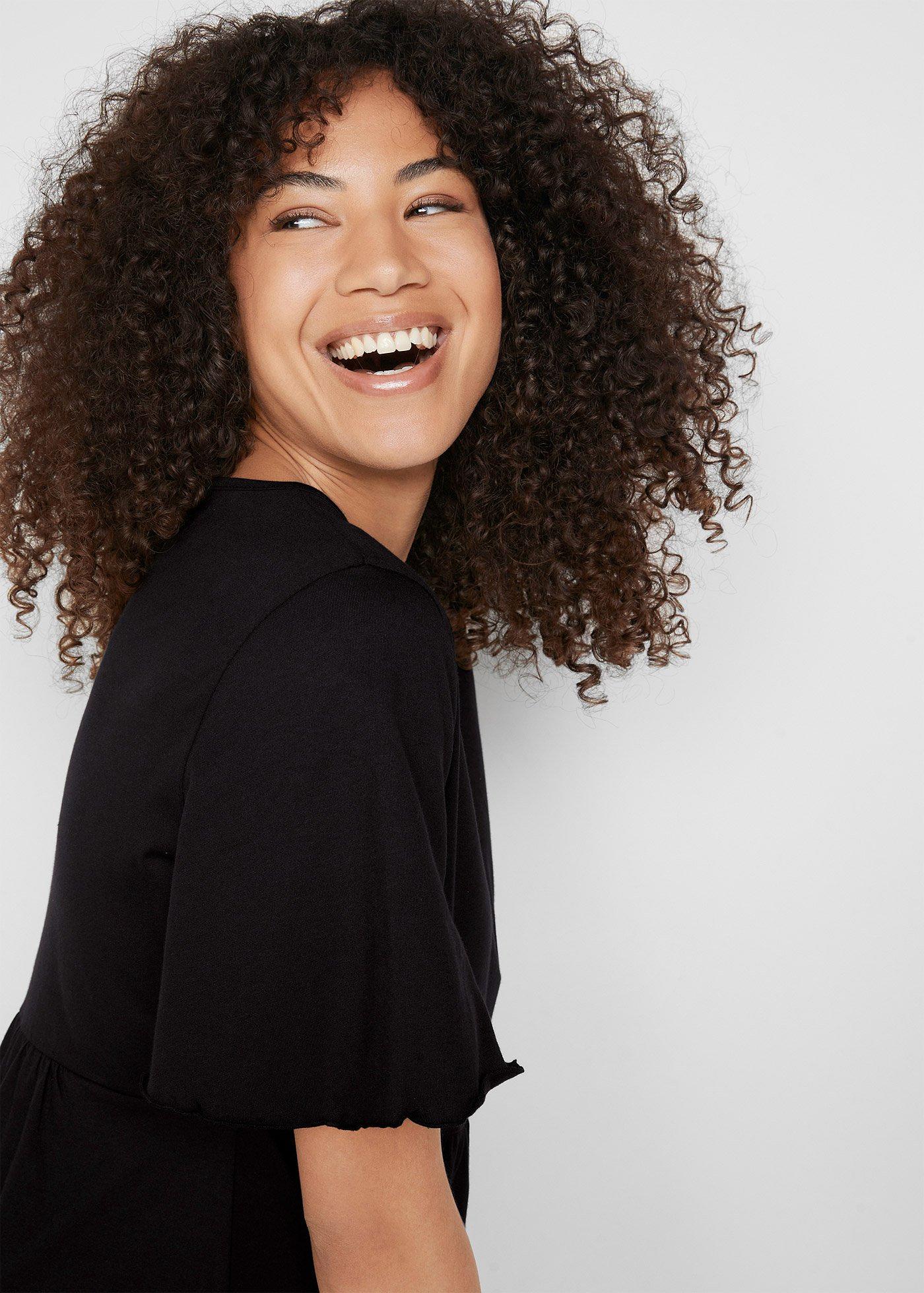 Sukienka z dżerseju z czystej bawełny - Bonprix