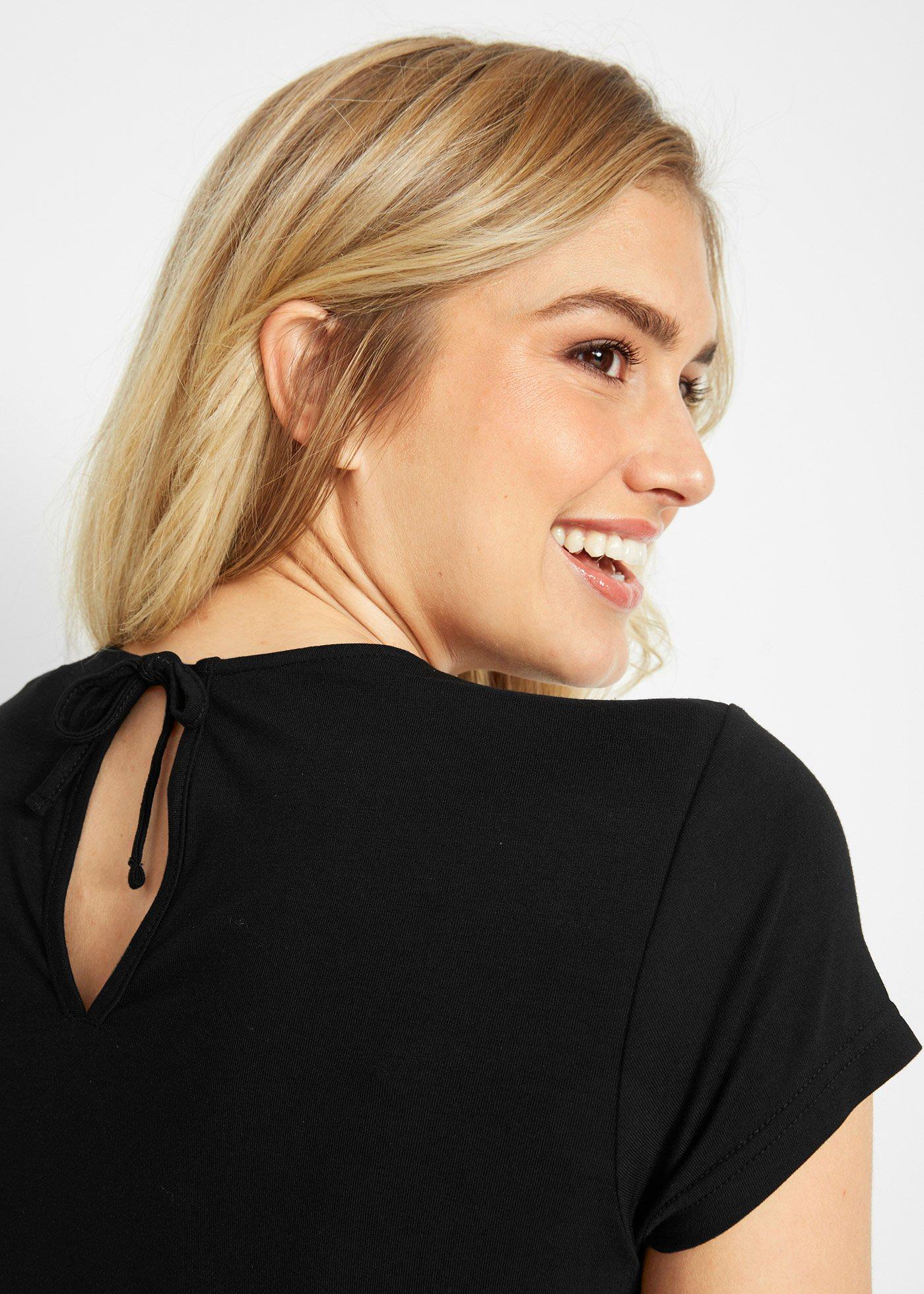 Kombinezon z dżerseju, z mieszanki wiskozy - Bonprix