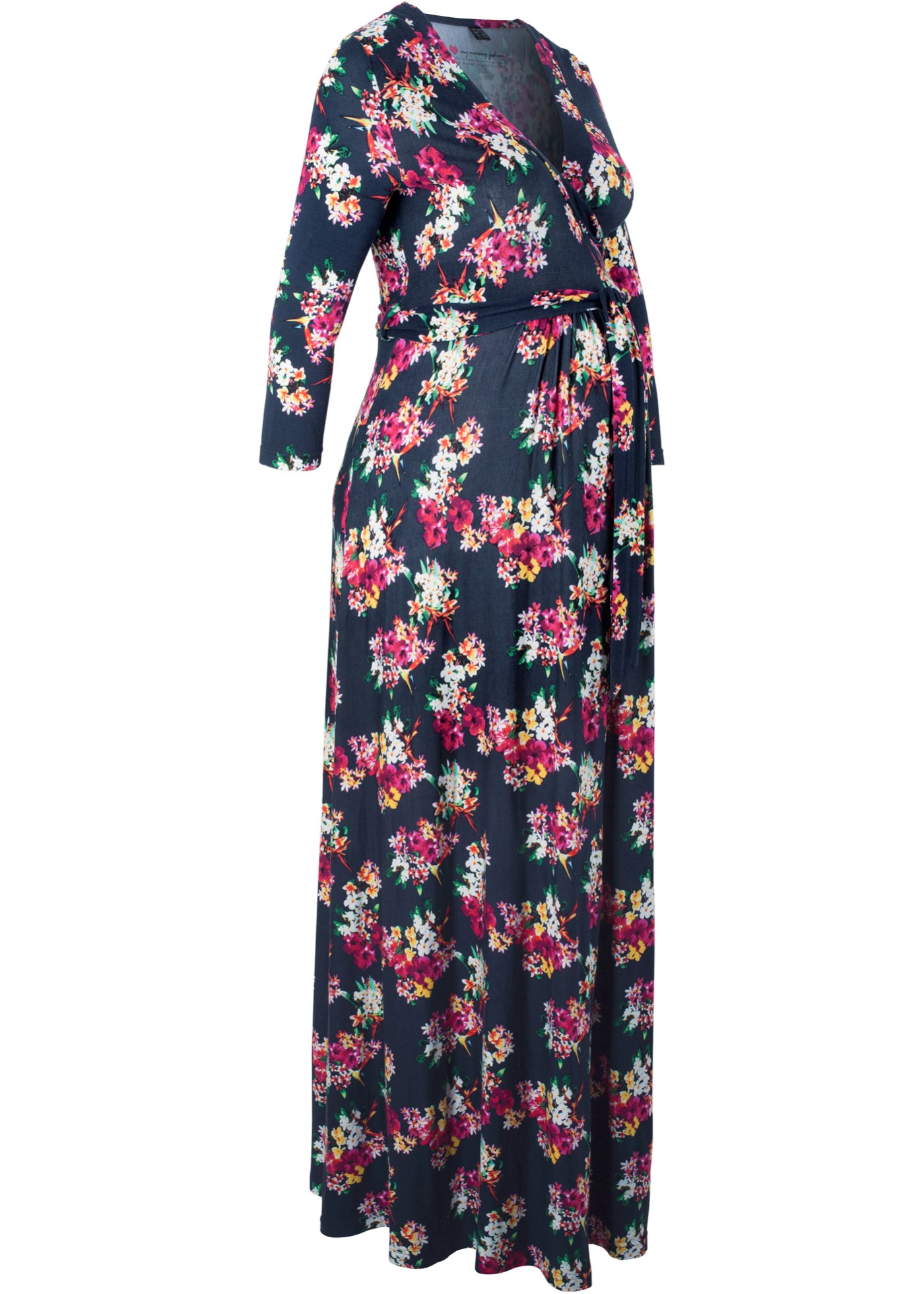 Maxi-Umstandskleid / Stillkleid, bedruckt​