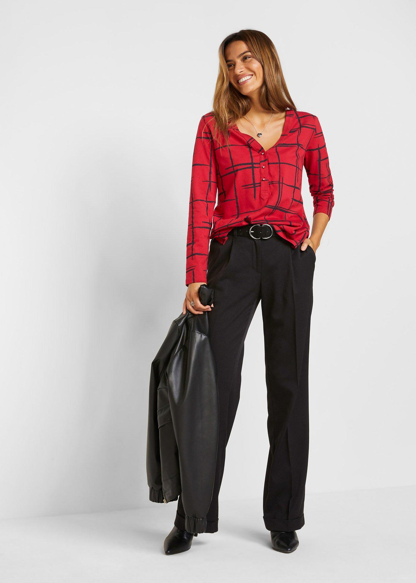 Długi shirt - Bonprix