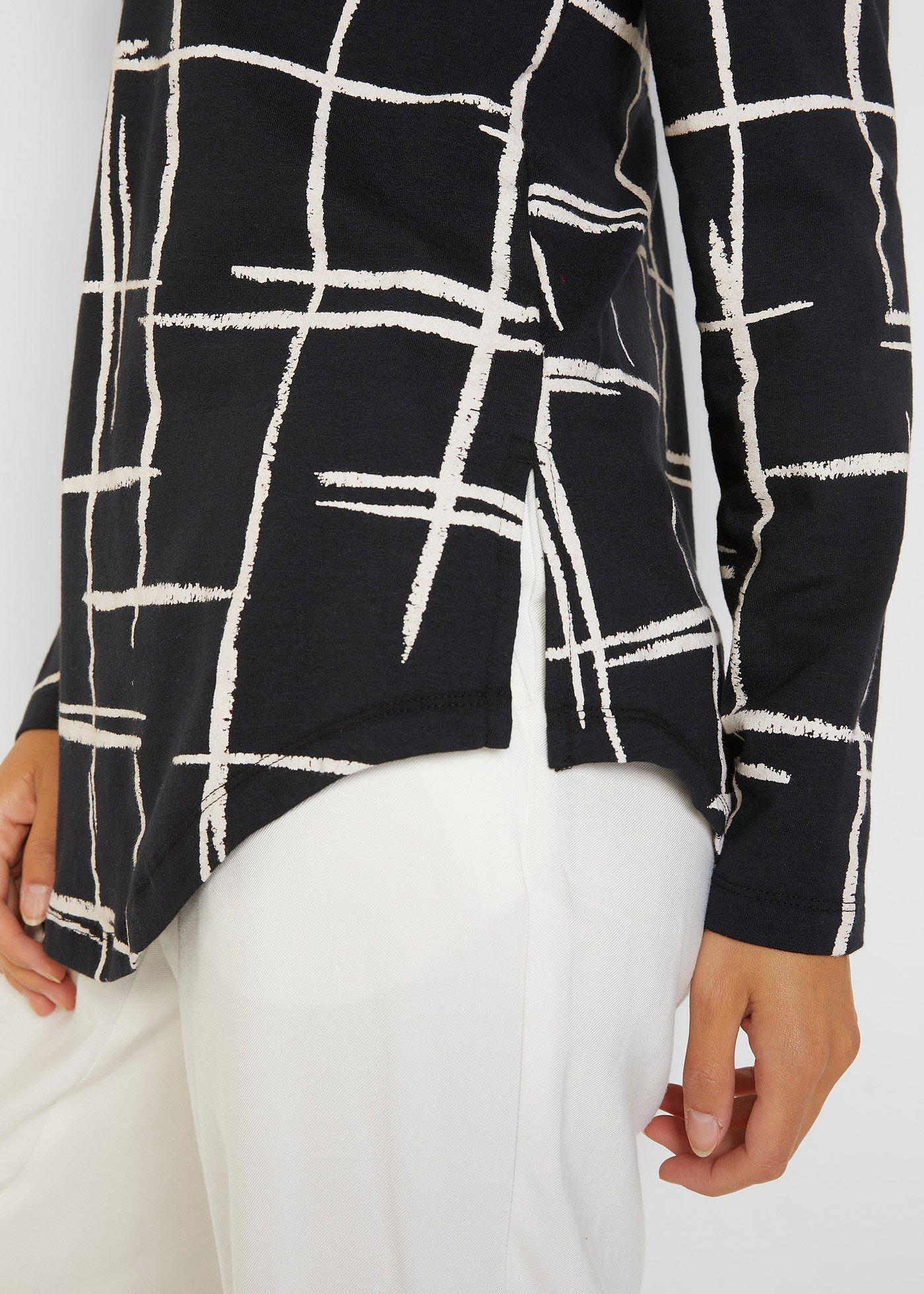 Długi shirt - Bonprix