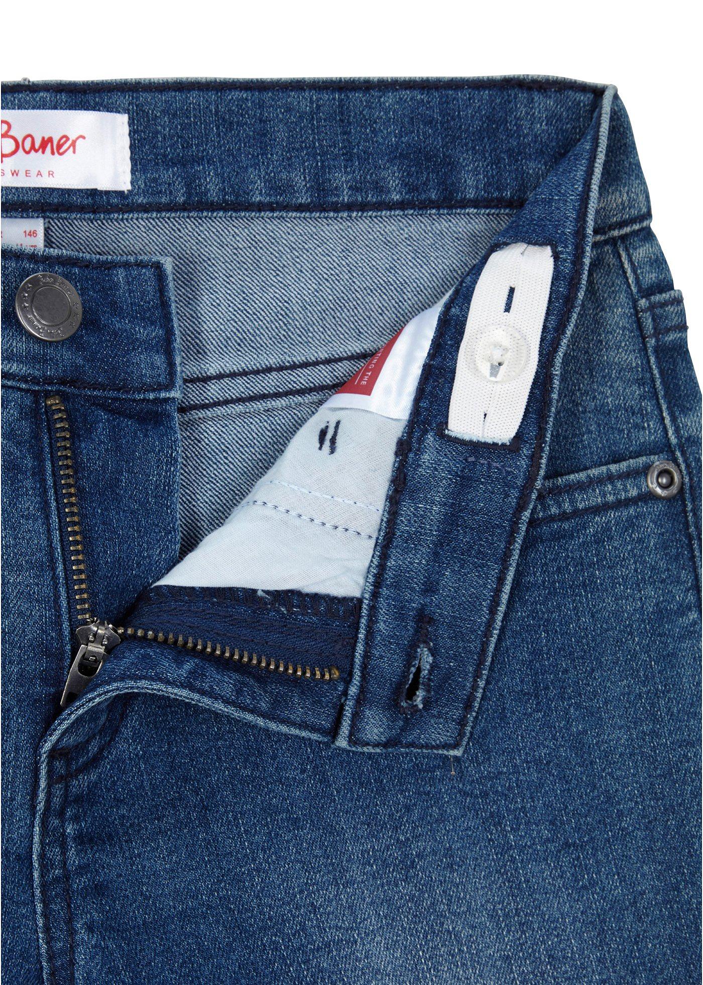 Dżinsy dziewczęce skinny fit, mid waist - Bonprix