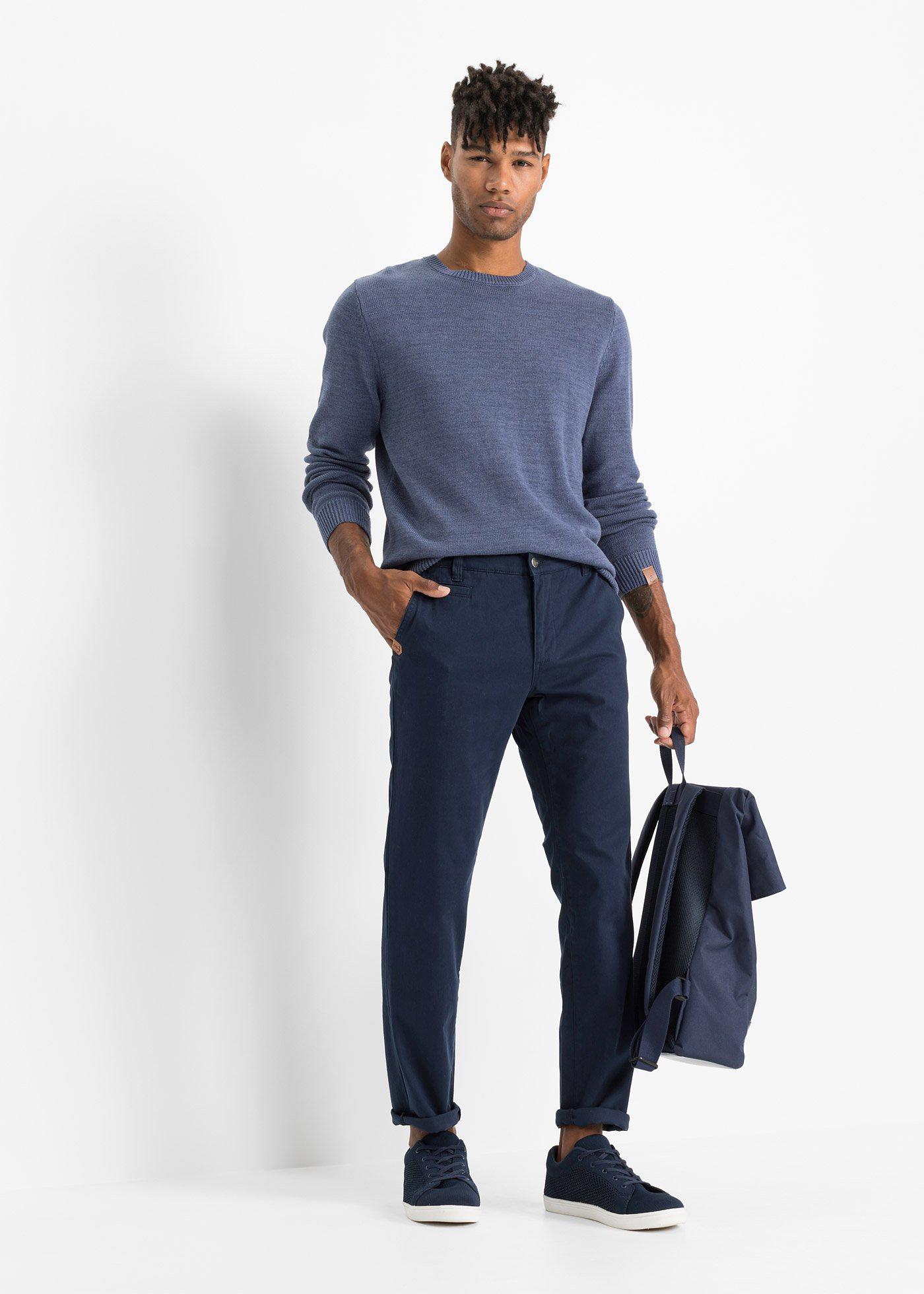 Cienki sweter z bawełną - Bonprix