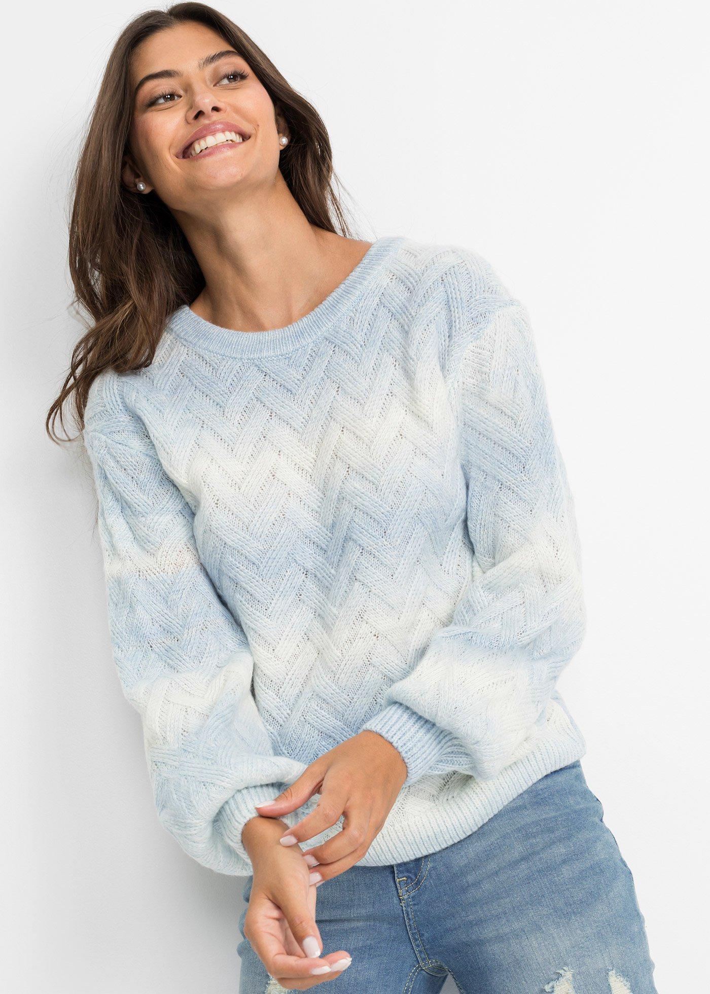 Sweter boxy - Bonprix