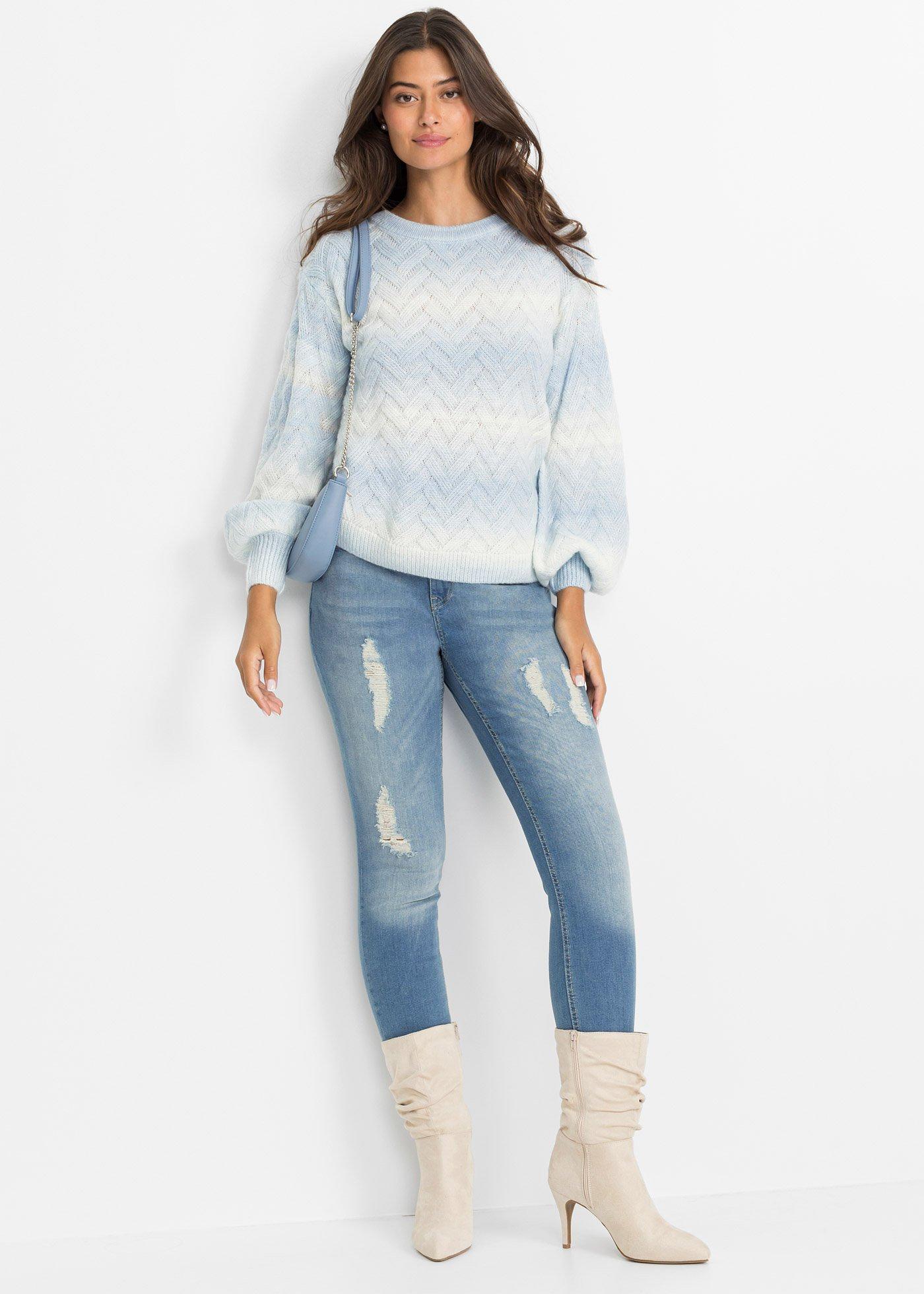 Sweter boxy - Bonprix