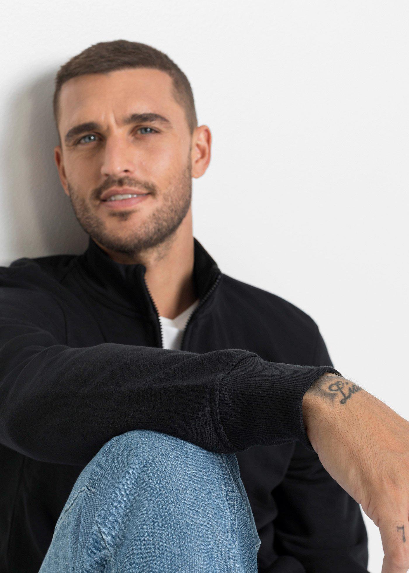 Bluza rozpinana ze stójką - Bonprix