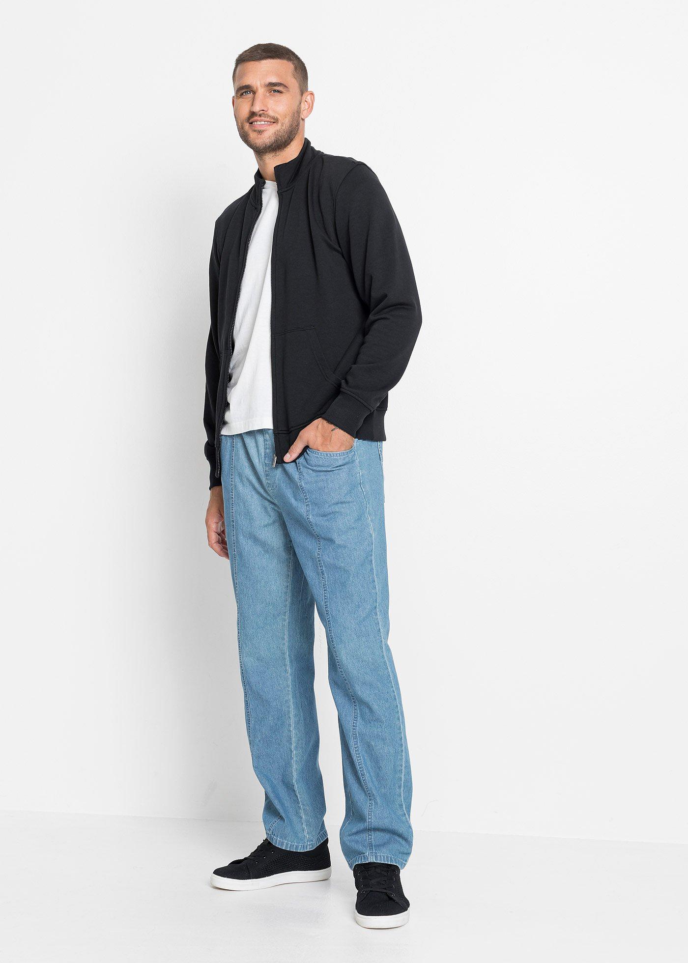 Bluza rozpinana ze stójką - Bonprix