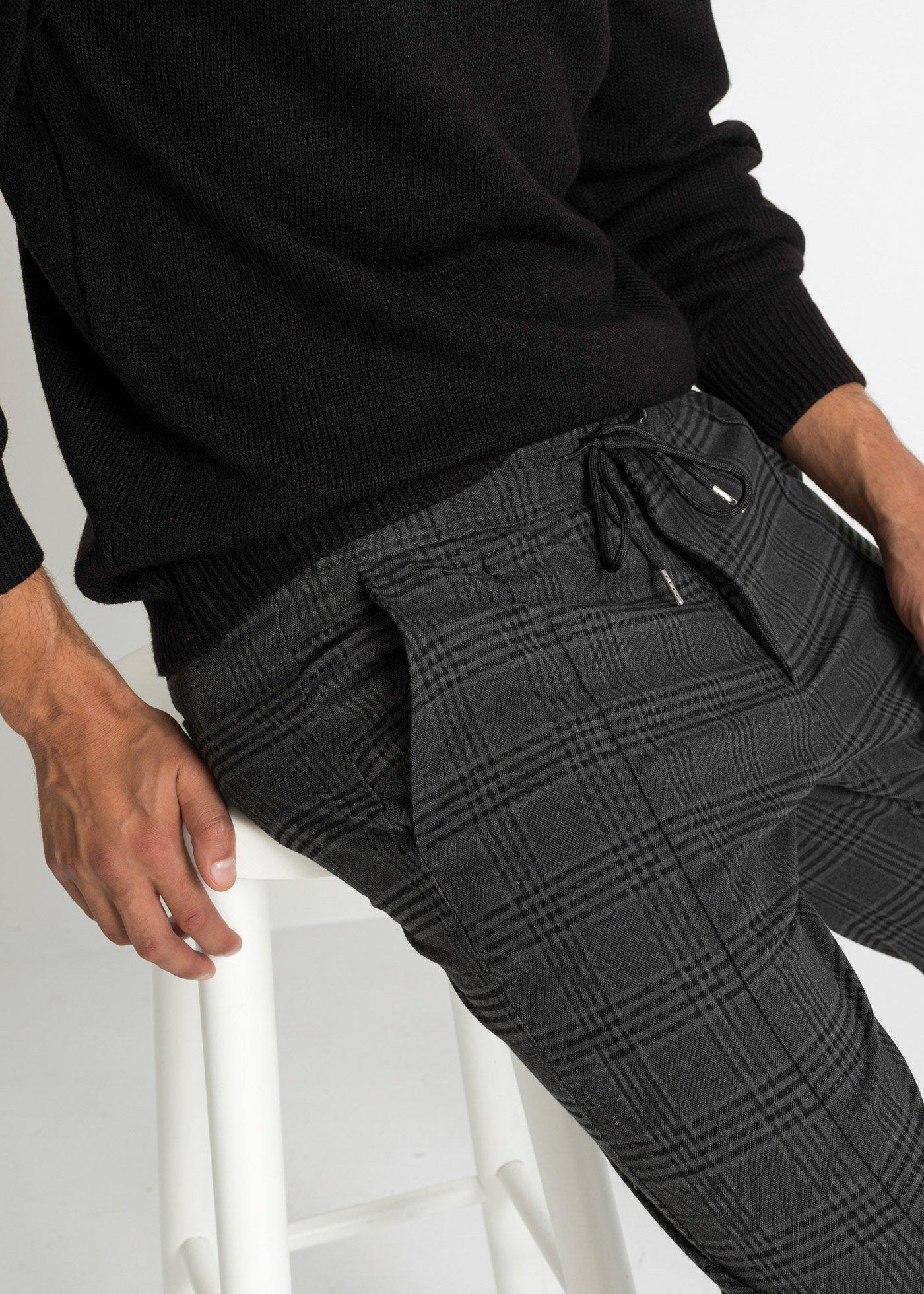 Spodnie z wygodnym pasem w talii, regular fit - Bonprix