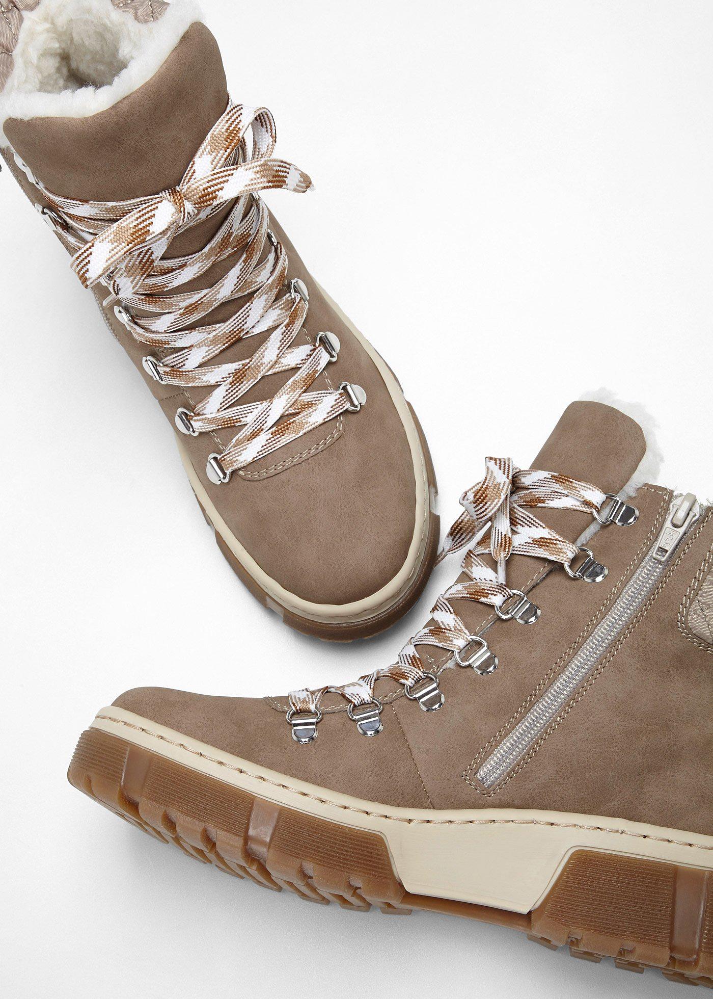 Botki sznurowane Rieker - Bonprix