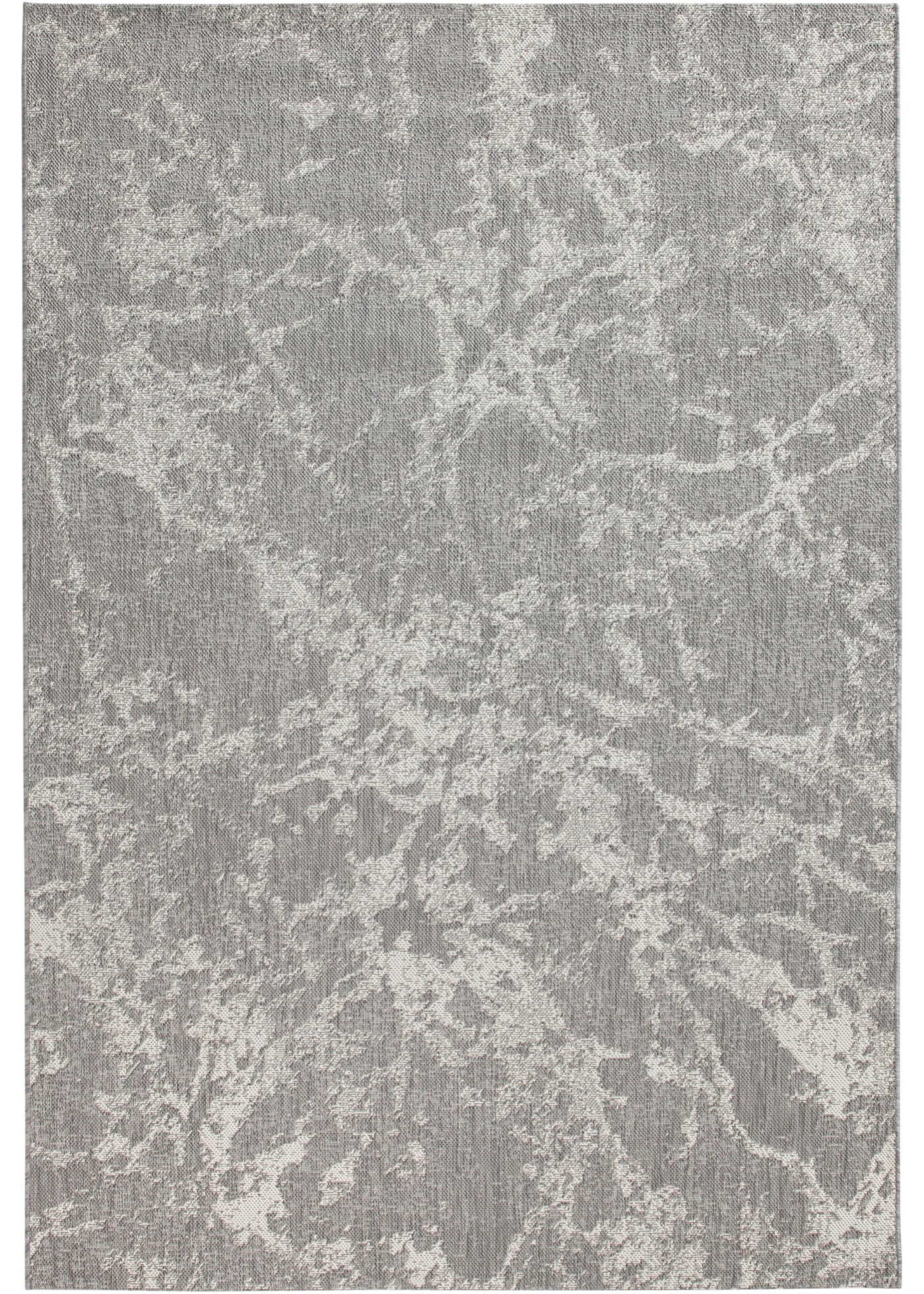 In- und Outdoor Teppich mit Marmormusterung