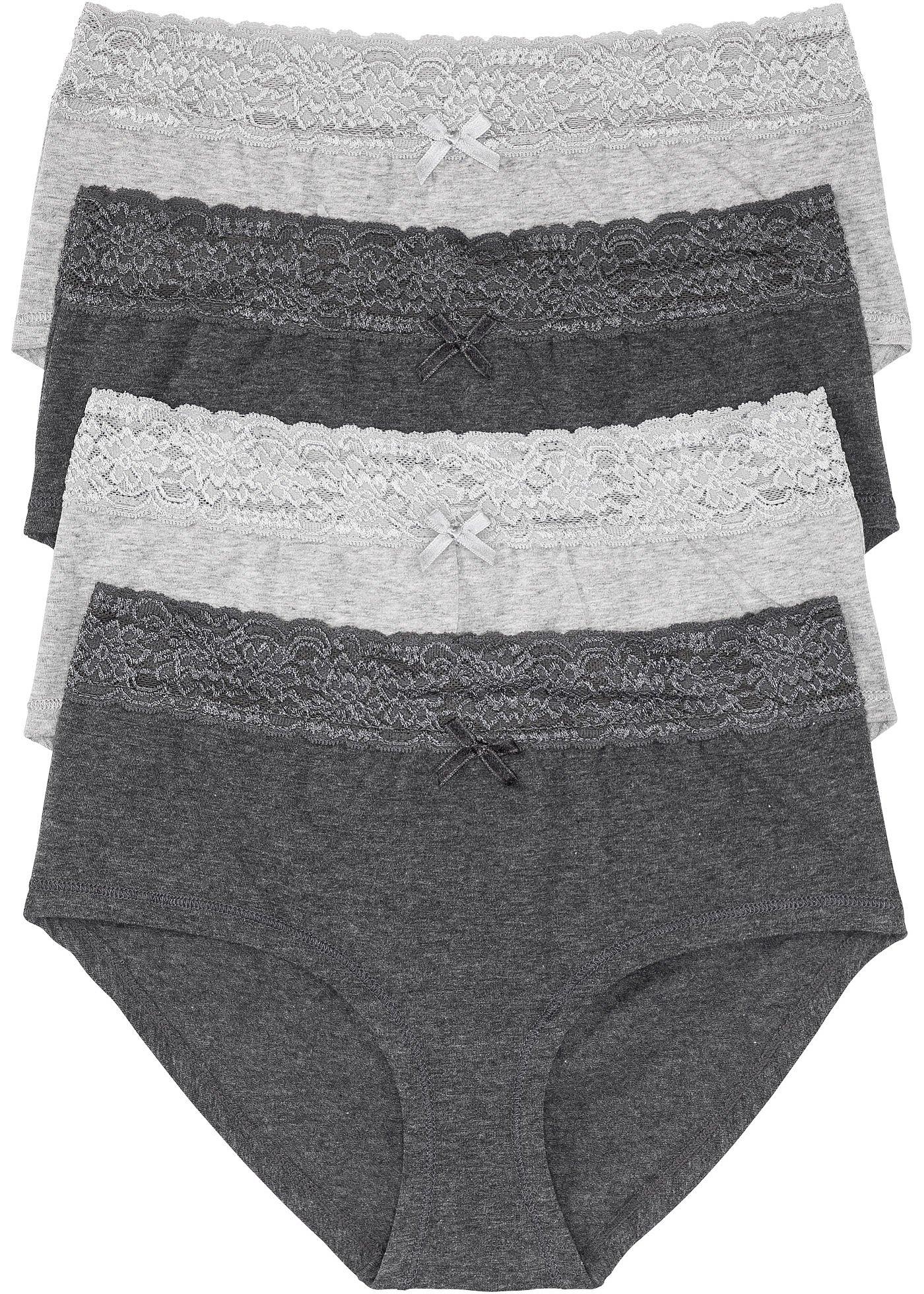 Figi panty maxi (4 pary) - Bonprix