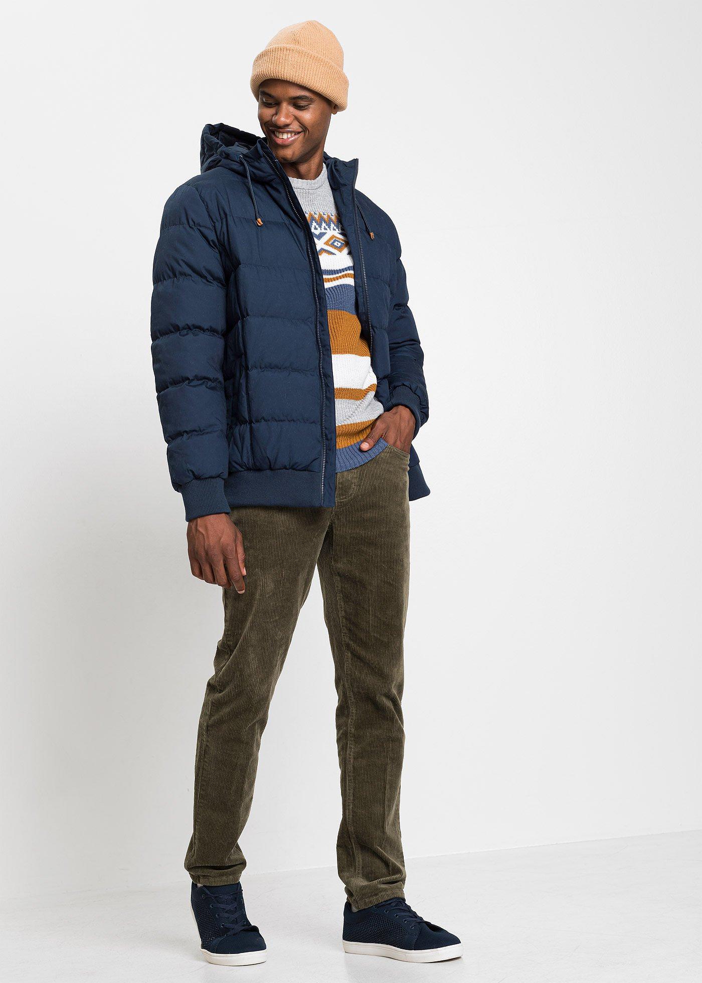 Sweter w norweski wzór - Bonprix