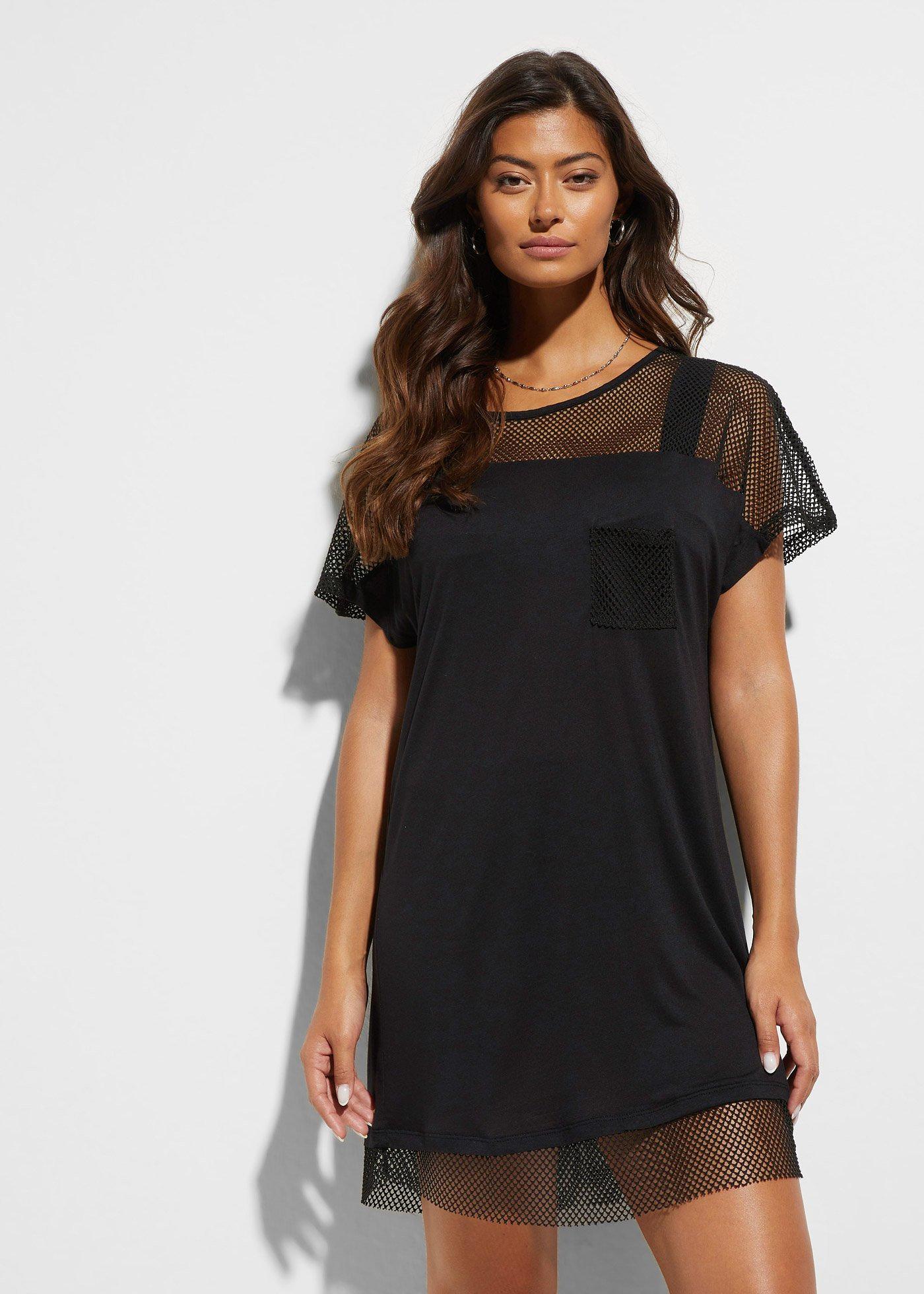 Tunika plażowa z wiskozy - Bonprix