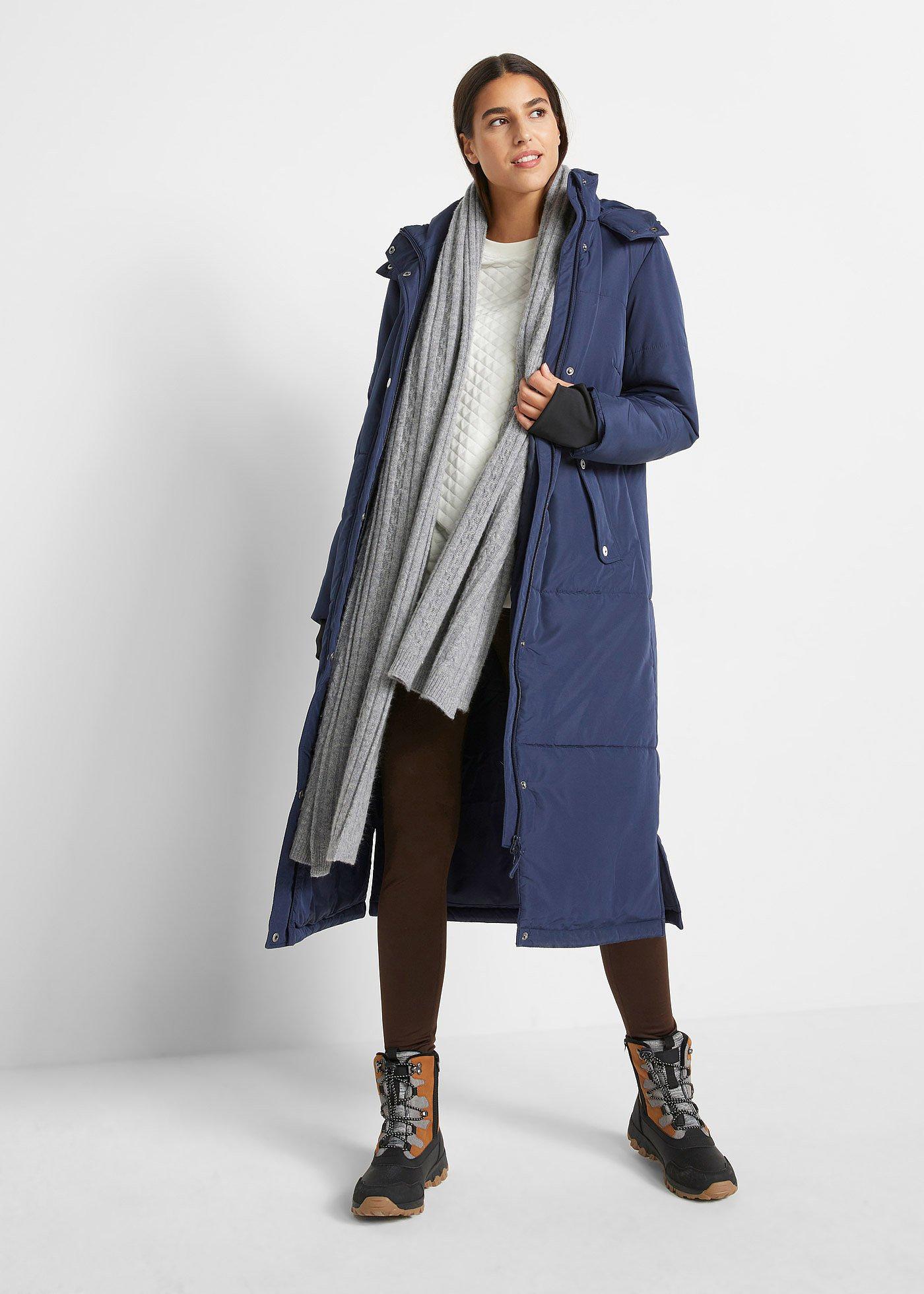 Płaszcz funkcyjny pikowany  z izolującą powłoką - Bonprix