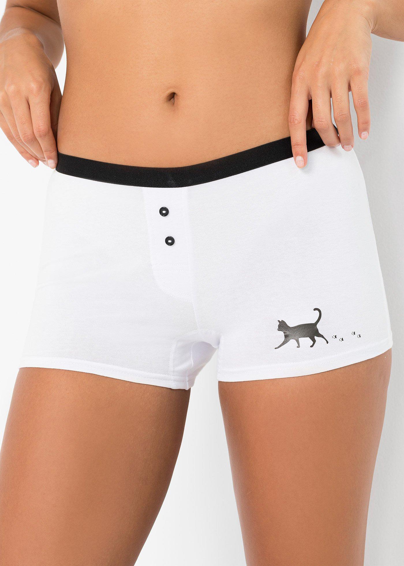 Bokserki damskie (4 pary) - Bonprix