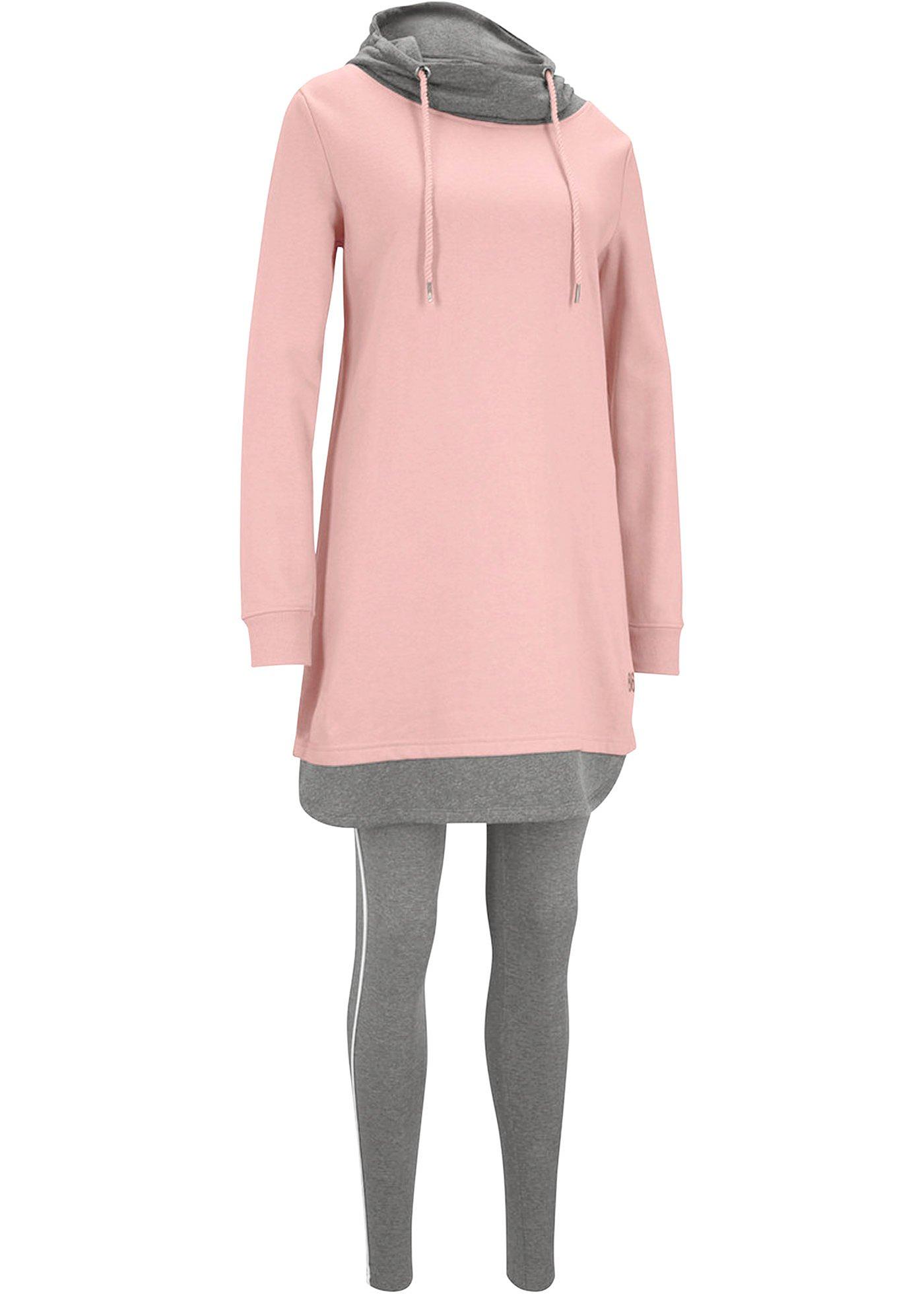 Longsweatshirt mit Leggings (2-tlg. Set) günstig online kaufen