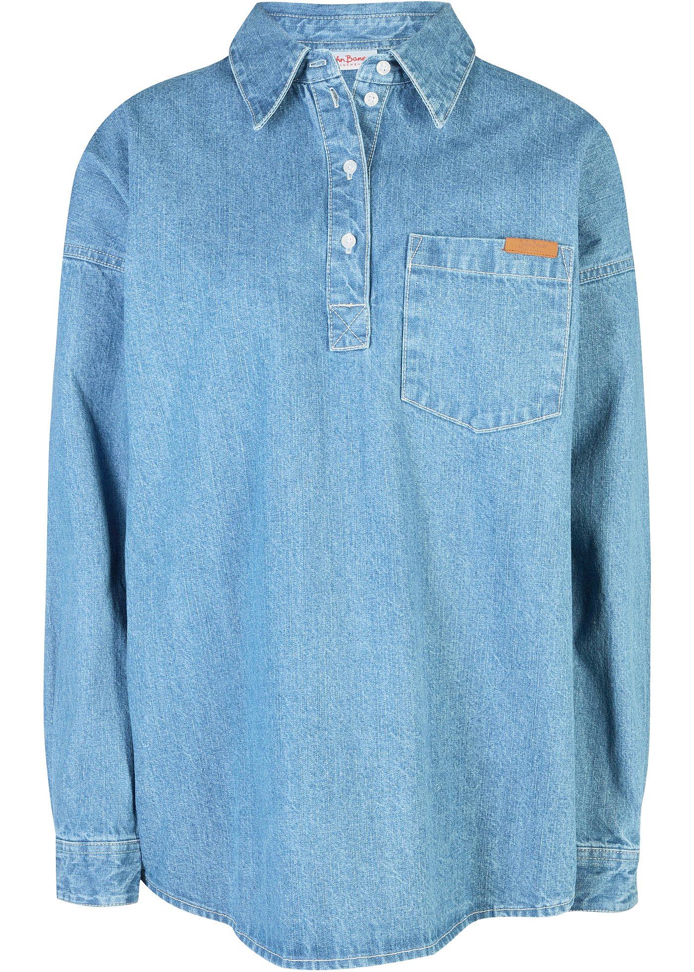 Jeansbluse, Oversized