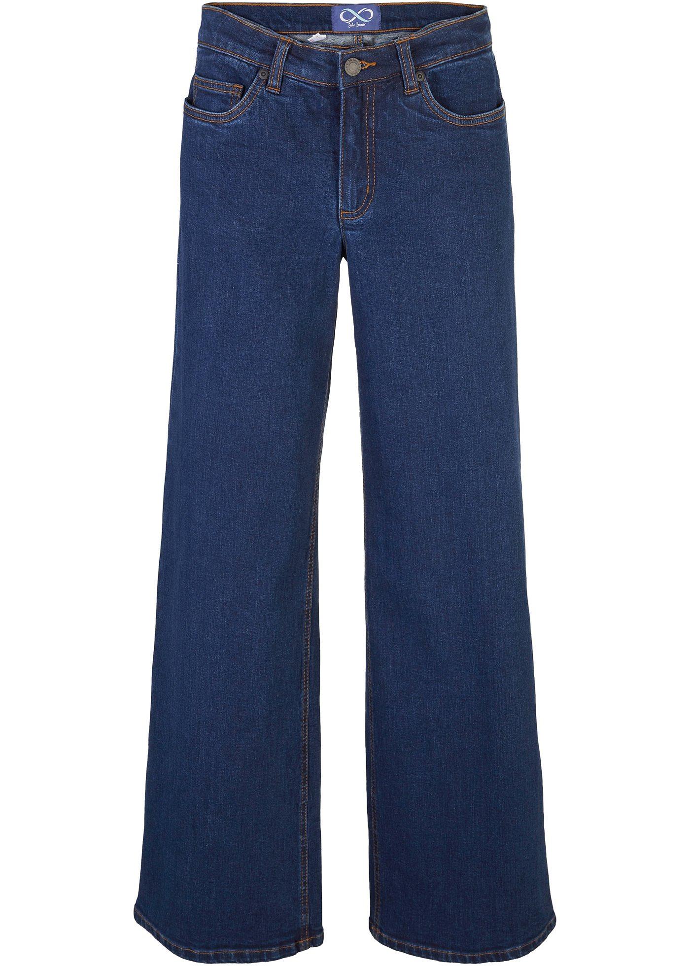 Essential Stretch-Jeans Wide