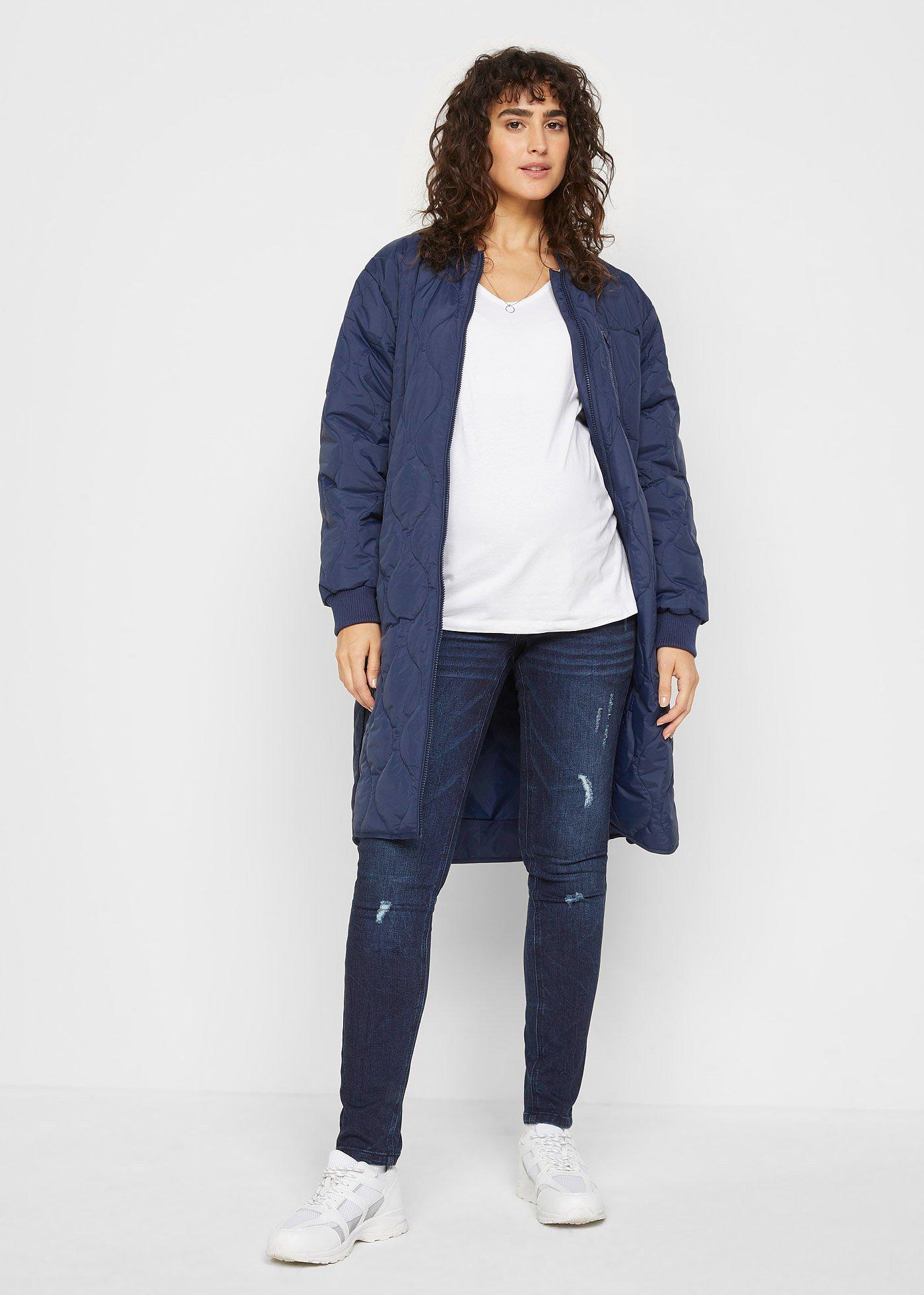 Shirt ciążowy basic (2 szt.), bawełna organiczna - Bonprix