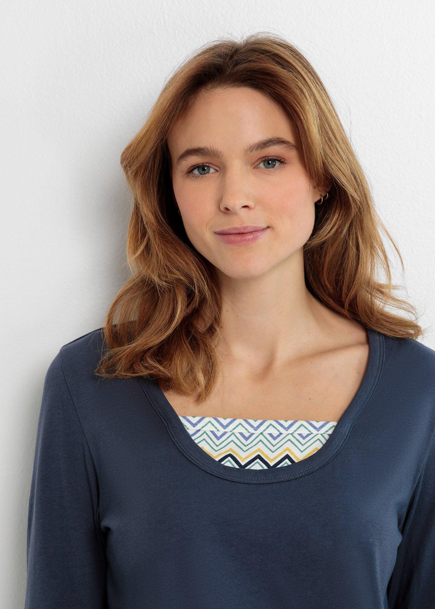 Piżama z czystej bawełny - Bonprix