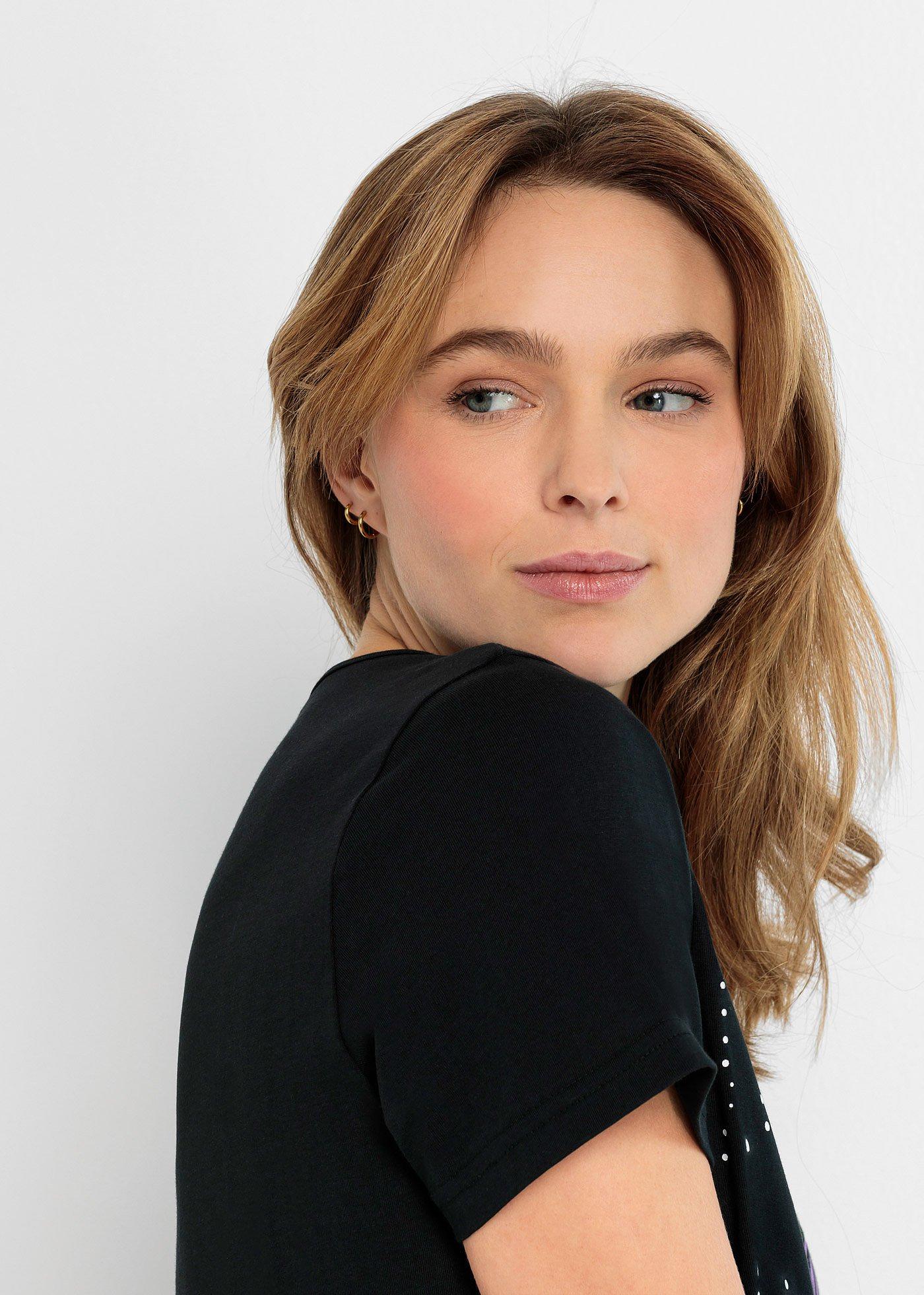 Krótka koszula nocna z czystej bawełny organicznej - Bonprix