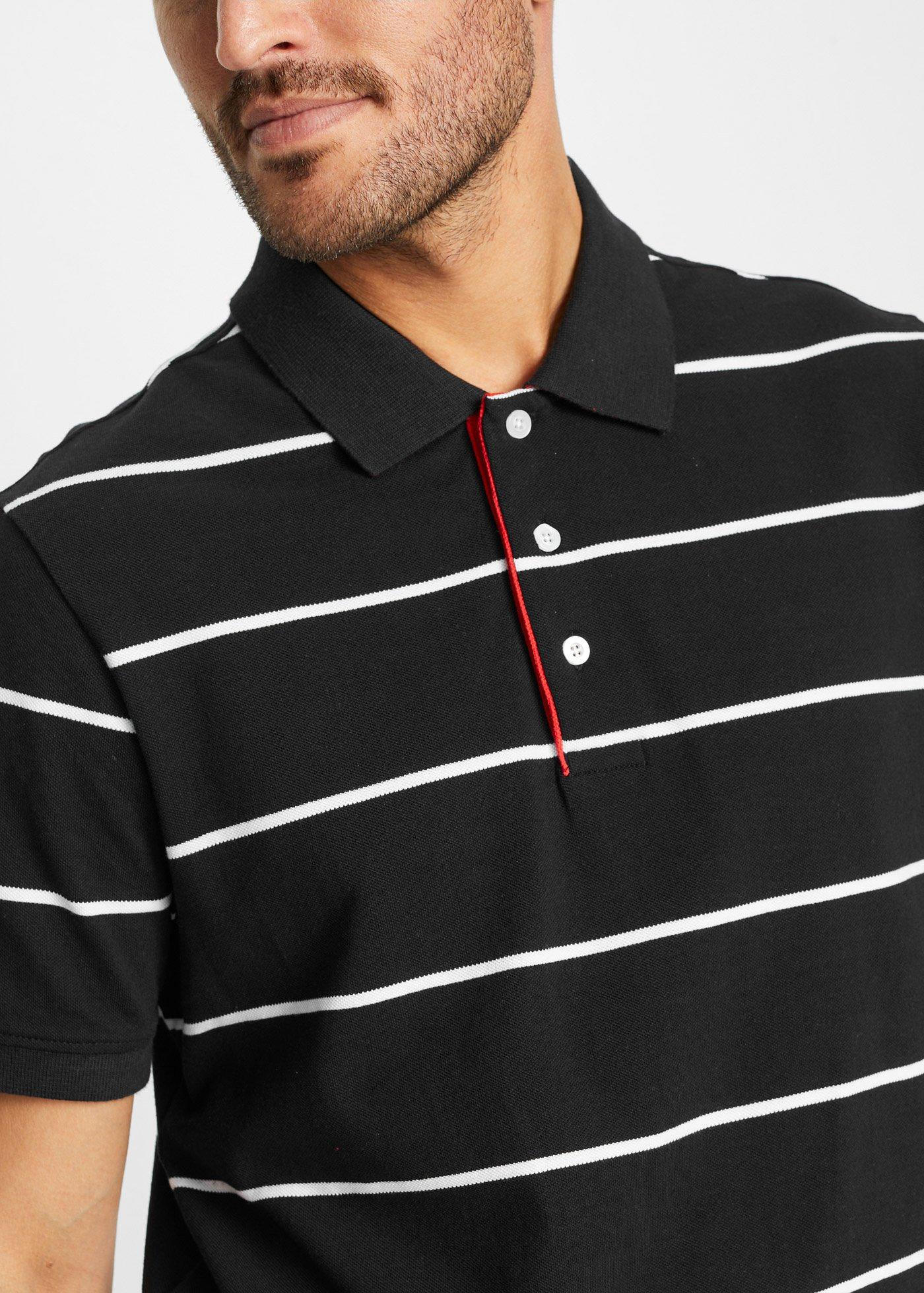 Shirt polo z czystej bawełny pique (2 szt.) - Bonprix