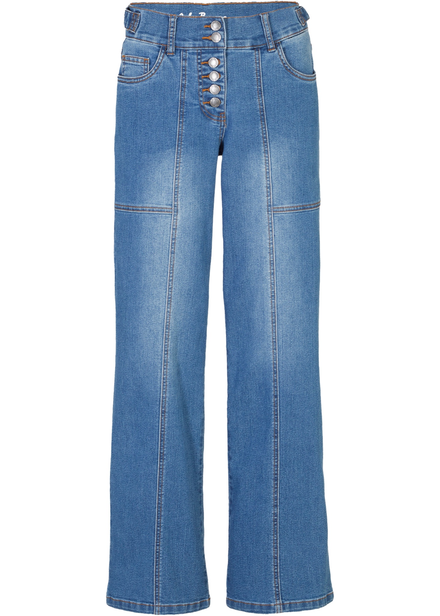 Komfort-Stretch-Jeans, Wide Fit 