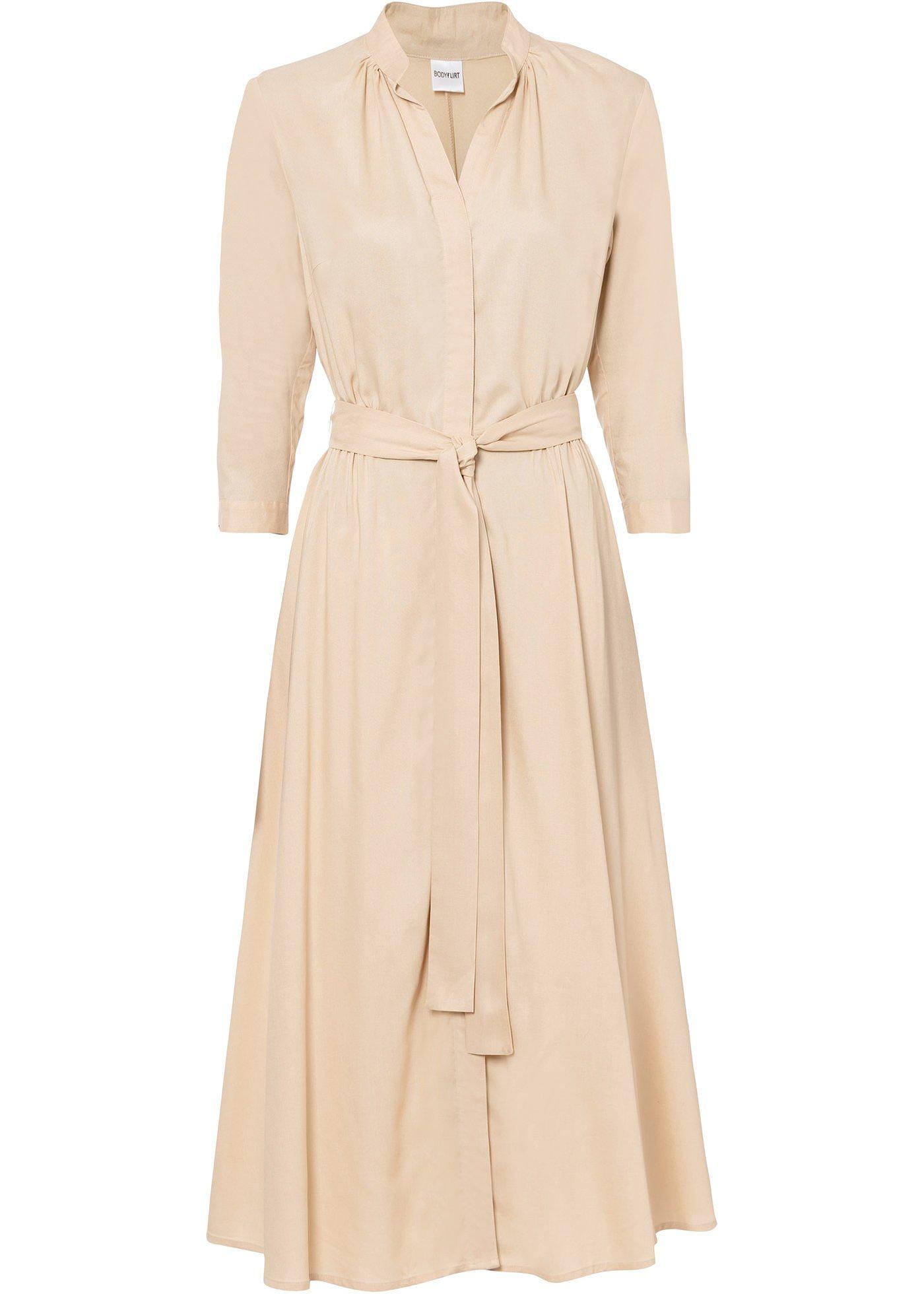 Midikleid mit 3/4-Arm