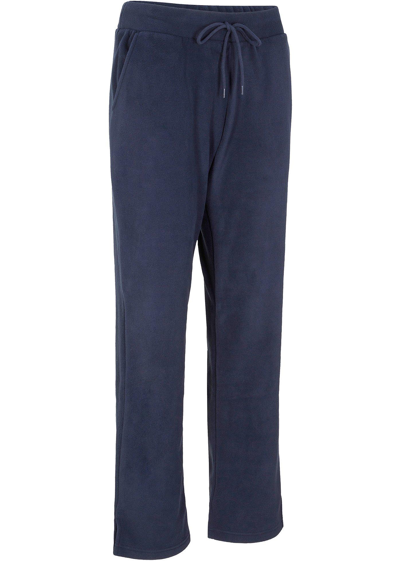 Pantalon large en polaire