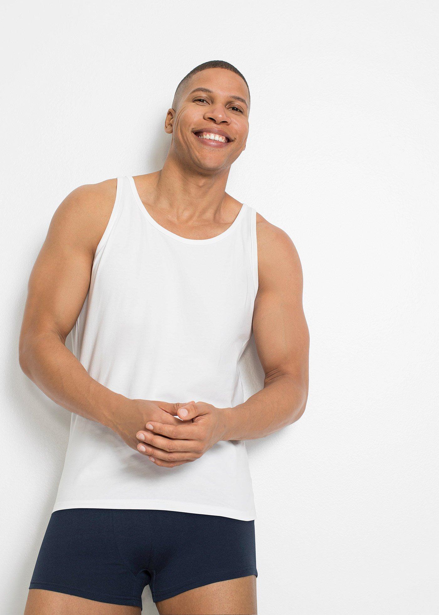 Podkoszulki z bawełny organicznej (2 szt.) - Bonprix