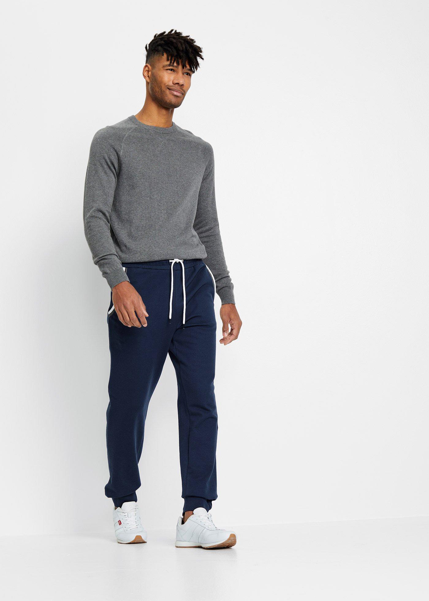 Cienki sweter z czystej bawełny (2 szt.) - Bonprix