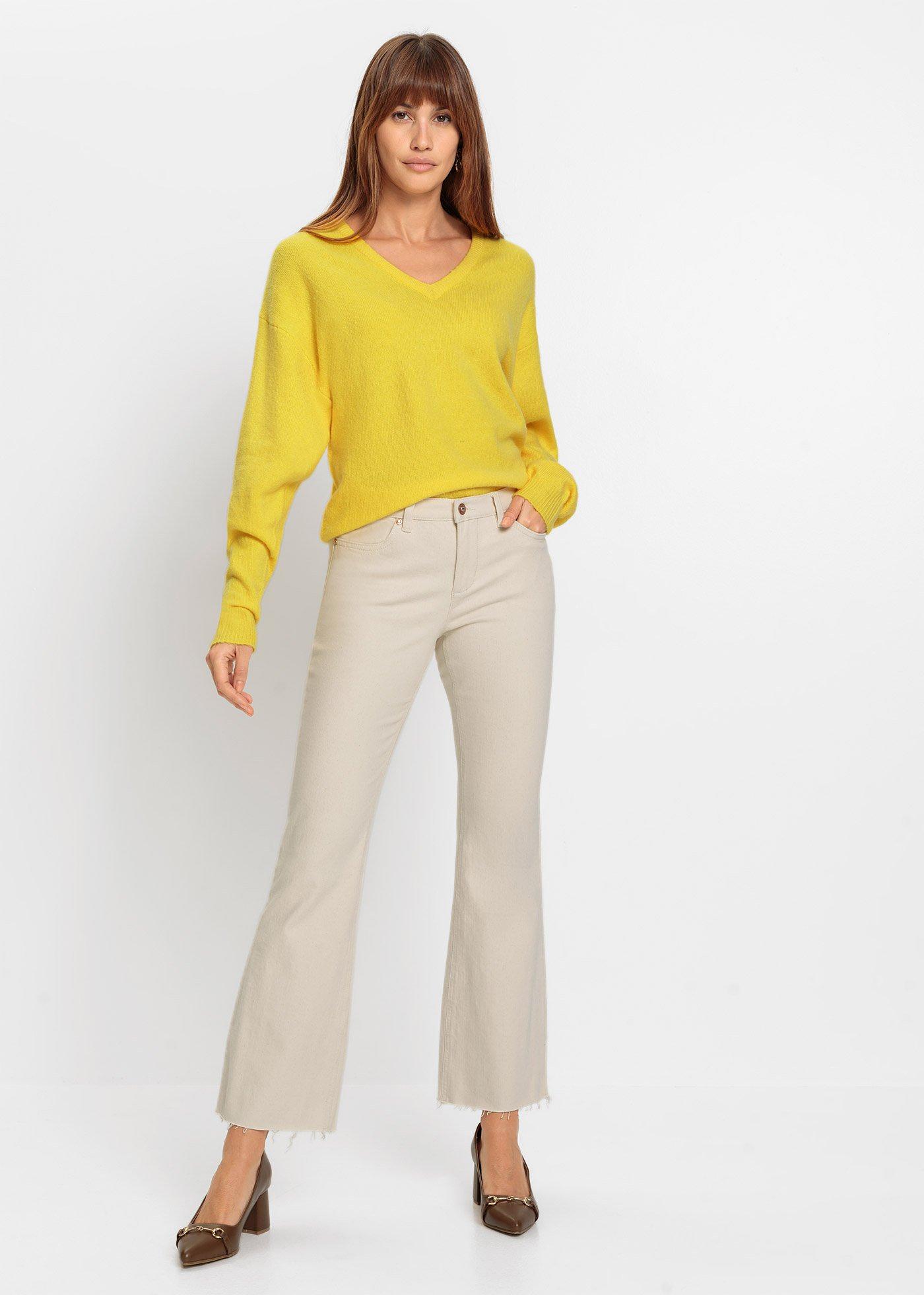 Sweter dzianinowy oversize - Bonprix