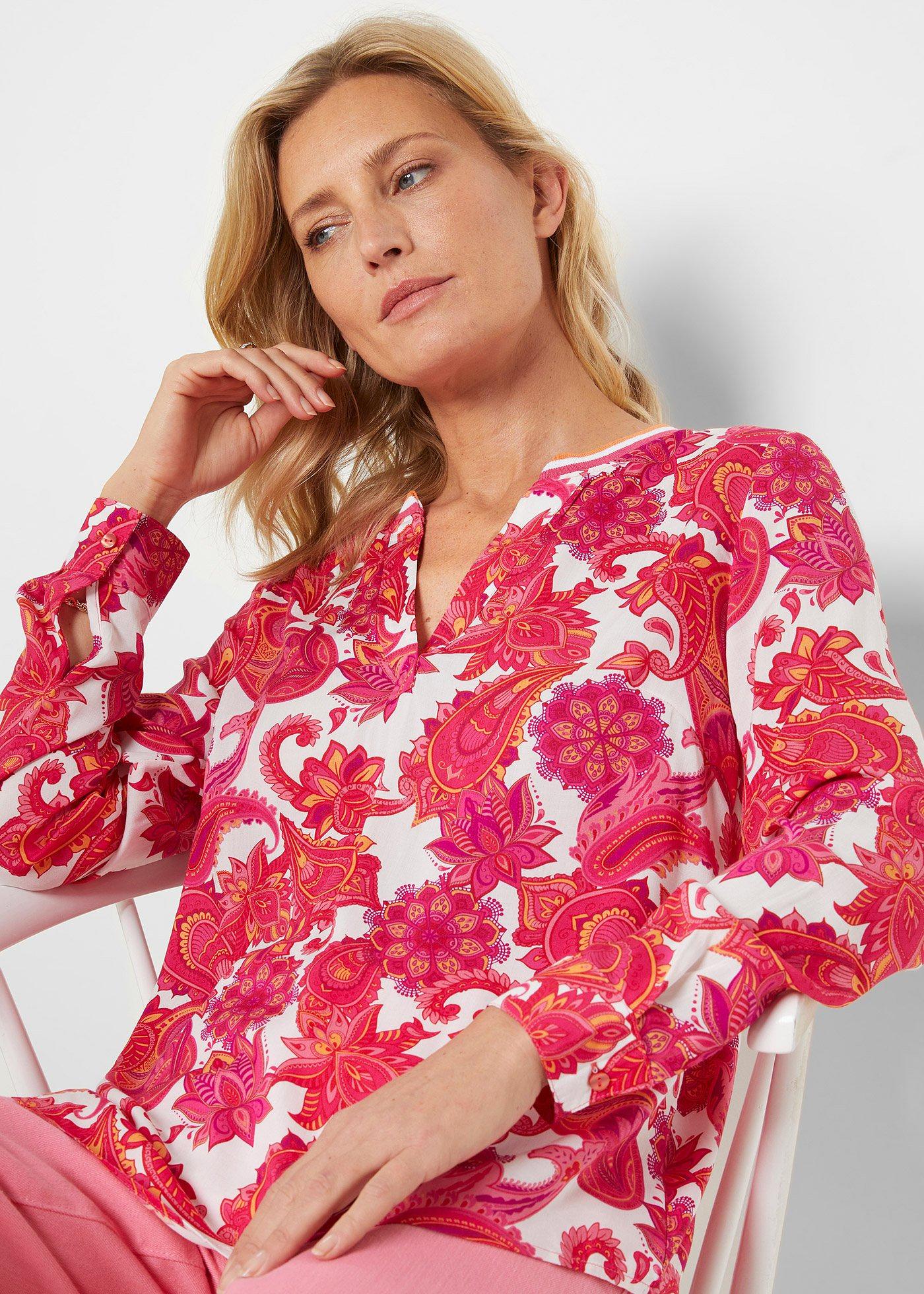 Tunika z lejącej wiskozy - Bonprix