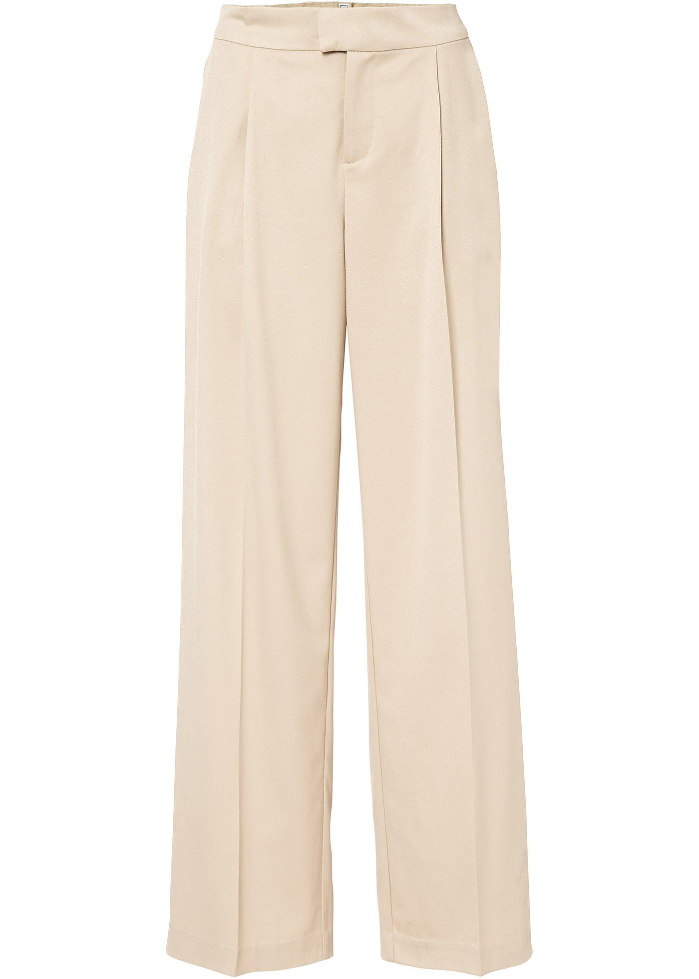 Weite Bundfaltenhose