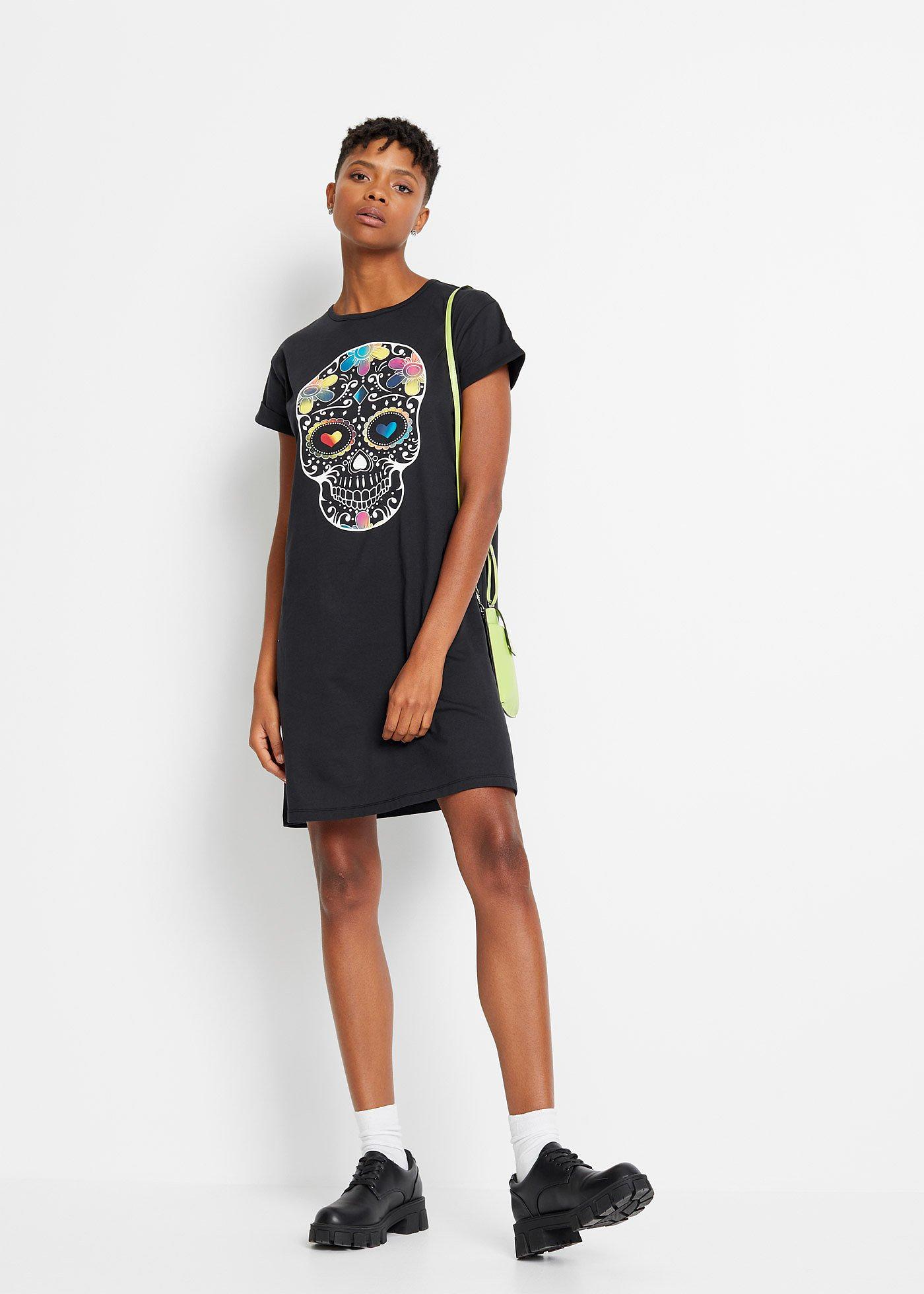 Sukienka shirtowa z czystej bawełny organicznej - Bonprix