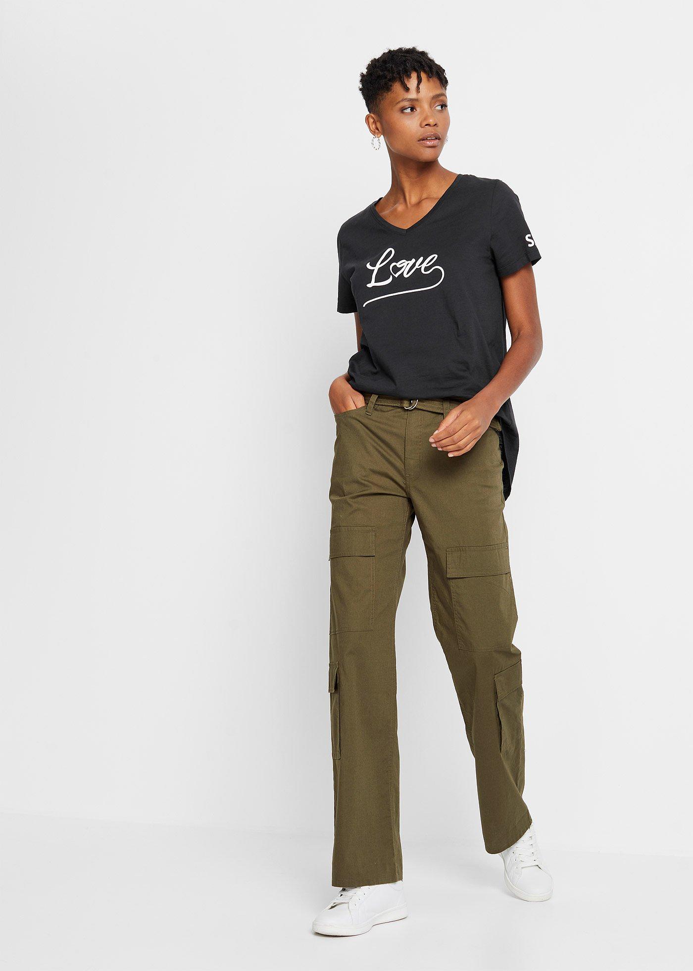 T-shirt z nadrukiem - Bonprix