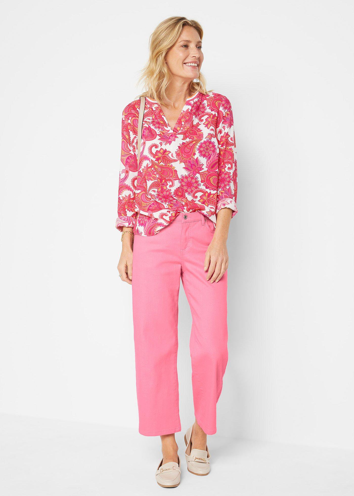 Tunika z lejącej wiskozy - Bonprix