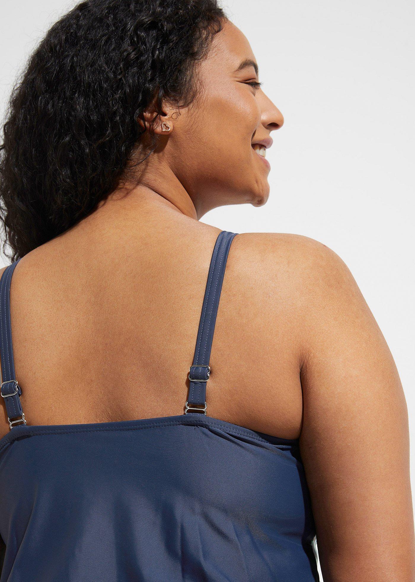 Tankini (2 części) z szortami kąpielowymi - Bonprix